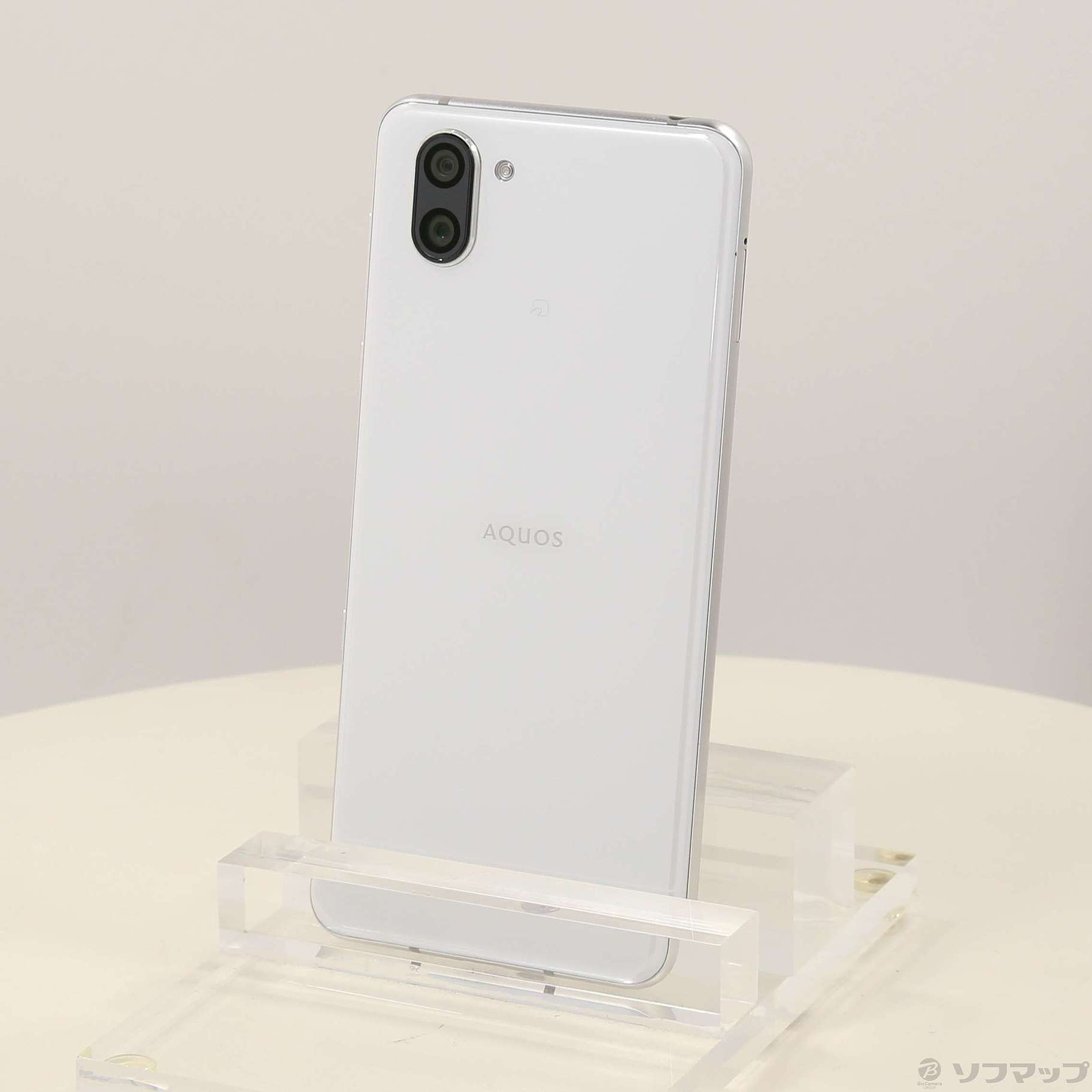 『2年保証』 中古】AQUOS R3 SoftBank 808SH プラチナホワイト 128GB スマートフォン本体