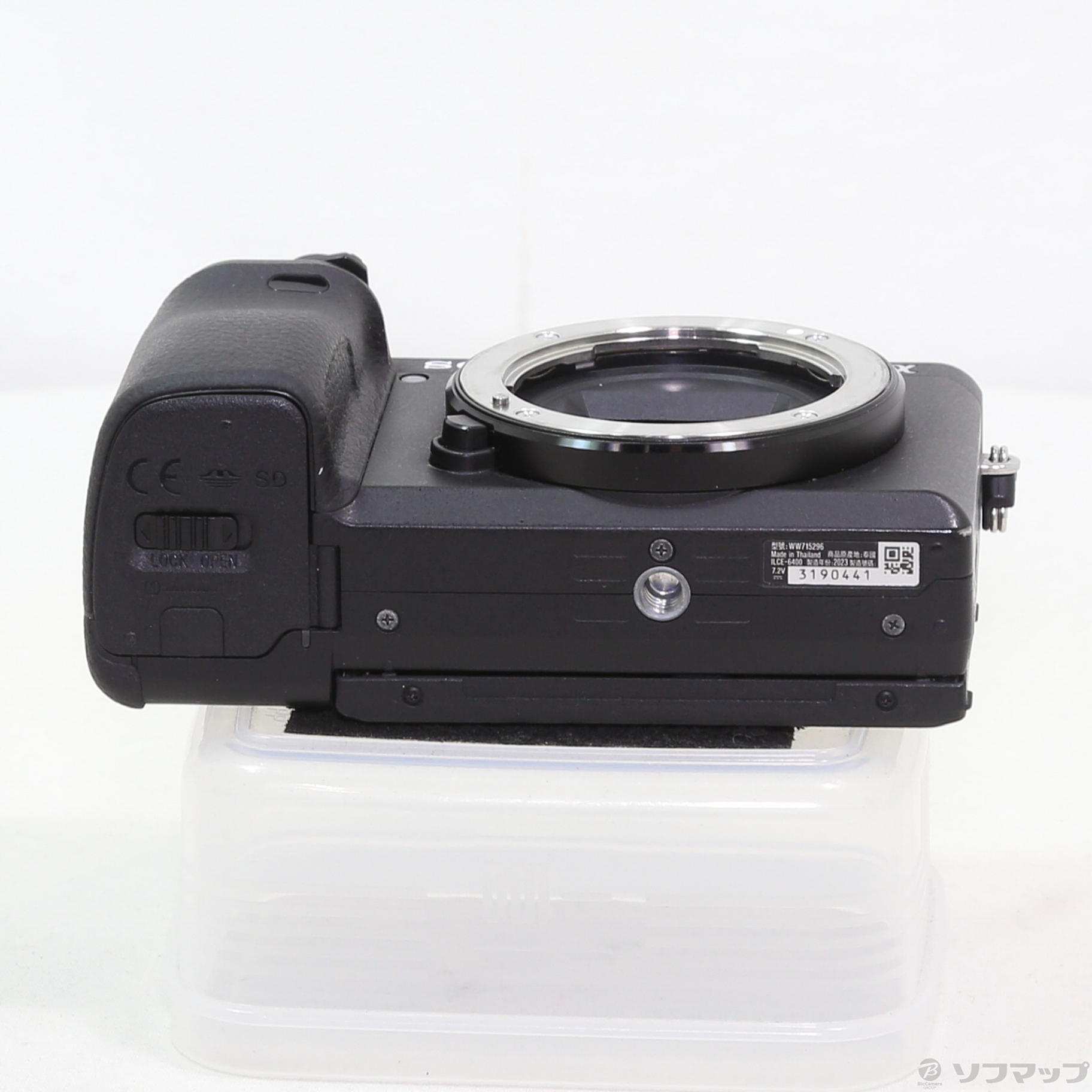 中古】α6400 ILCE-6400Y ダブルズームレンズキット ブラック 