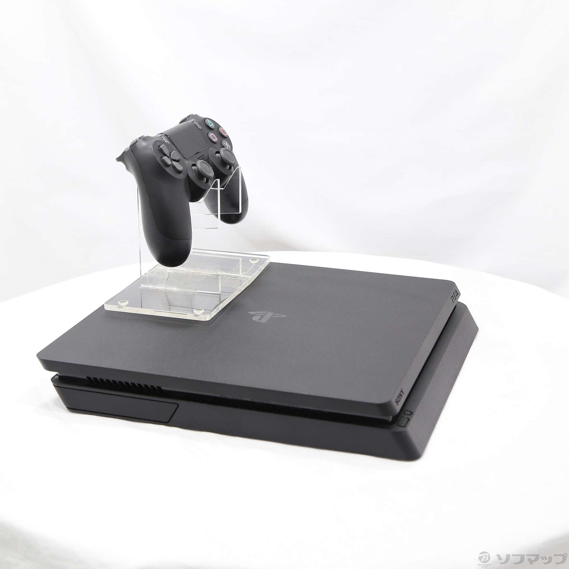 中古】PlayStation 4 ジェット・ブラック 500GB CUH-2200AB01 