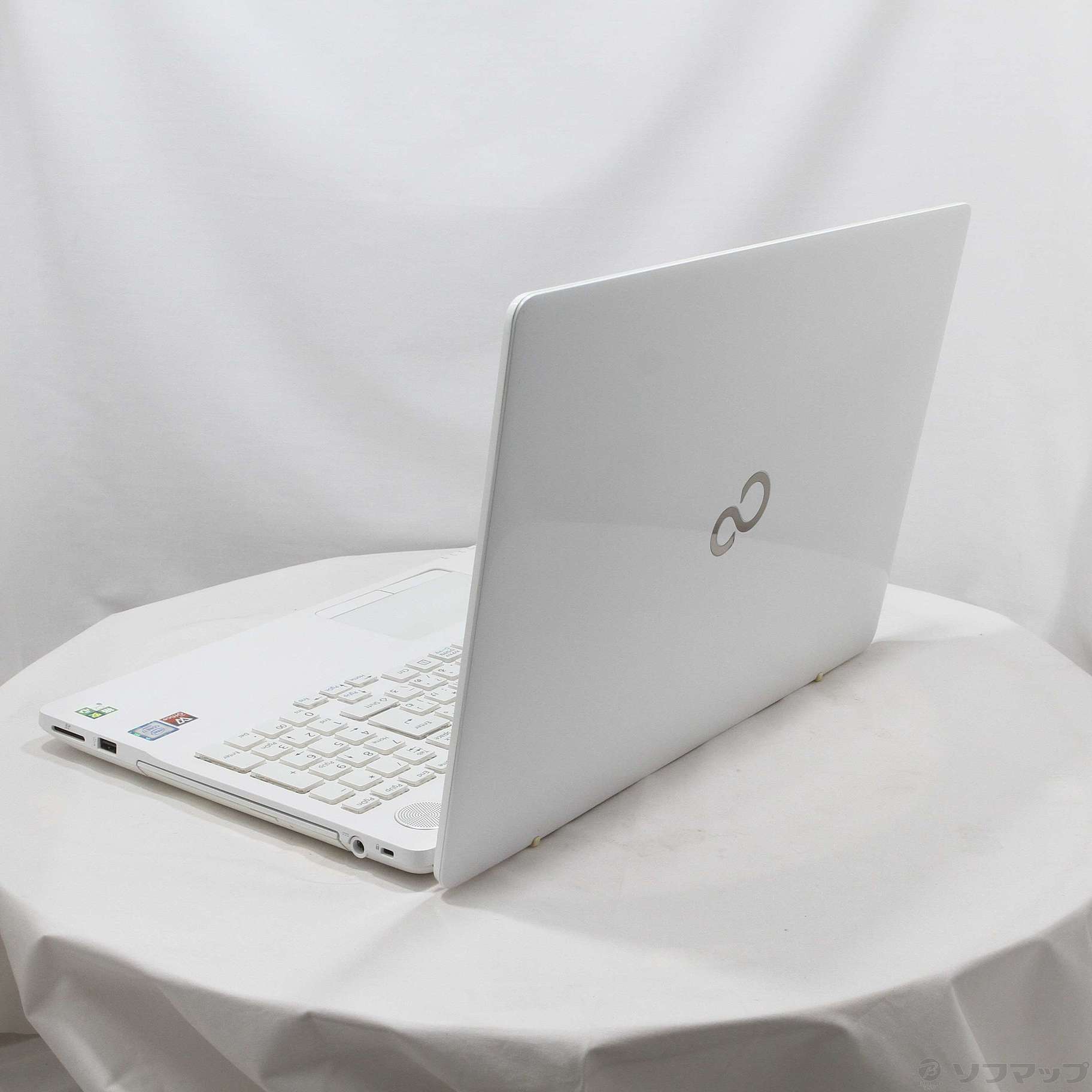 中古】LIFEBOOK AH53／A3 FMVA53A3W プレミアムホワイト 〔Windows 10