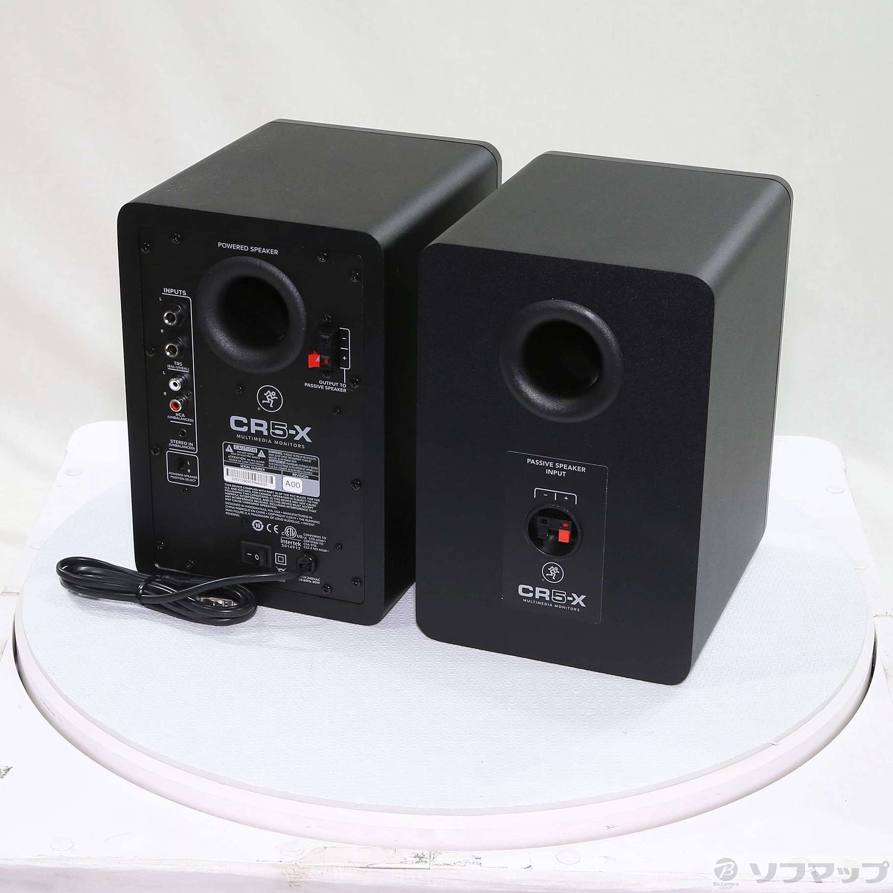 Mackie CR5-X スピーカー　新品未使用 中古】MACKIE CR5-X [2133061607531] - リコレ！|ビックカメラグループ
