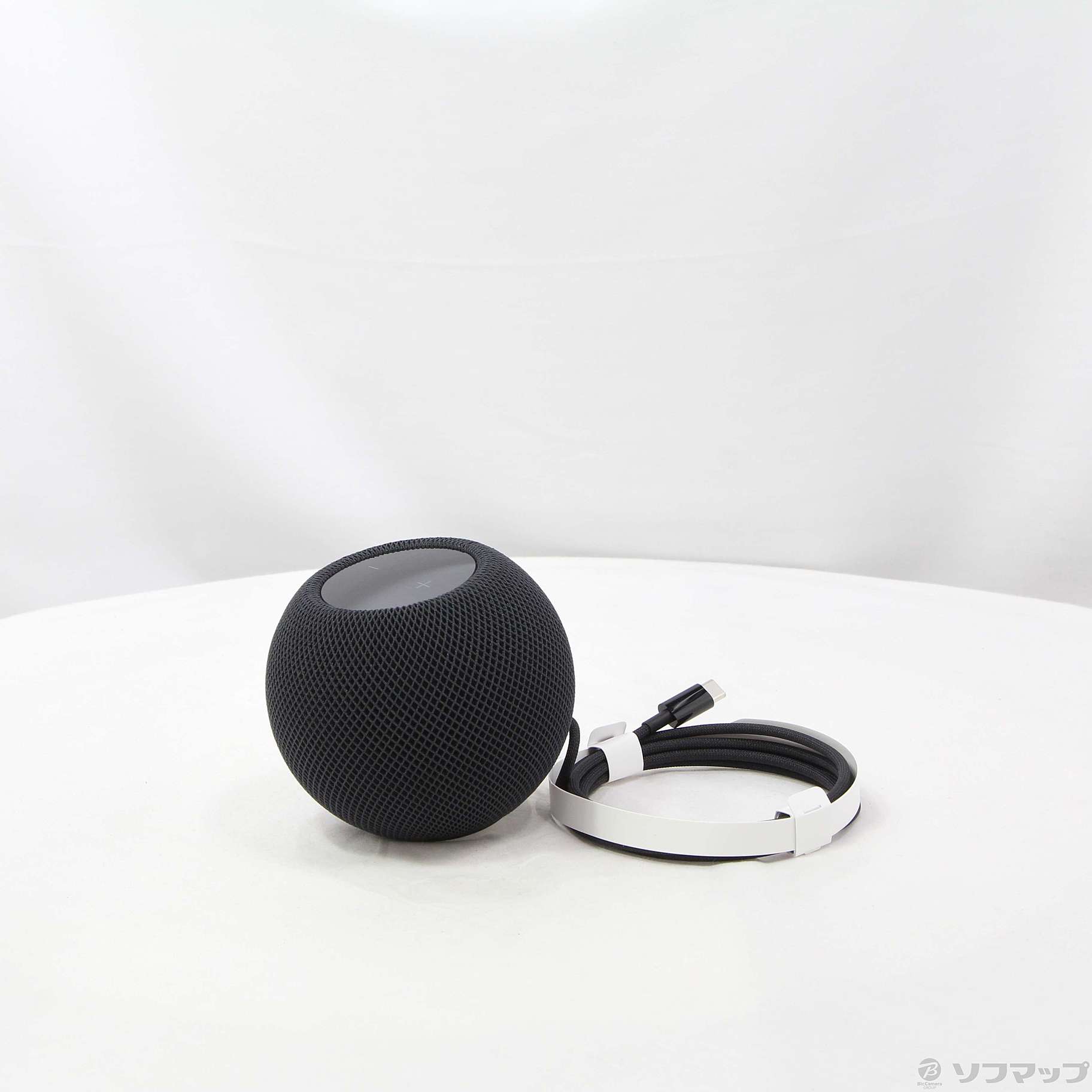 未使用品〕 未使用品 HomePod mini ミッドナイト MTJT3J／A｜の
