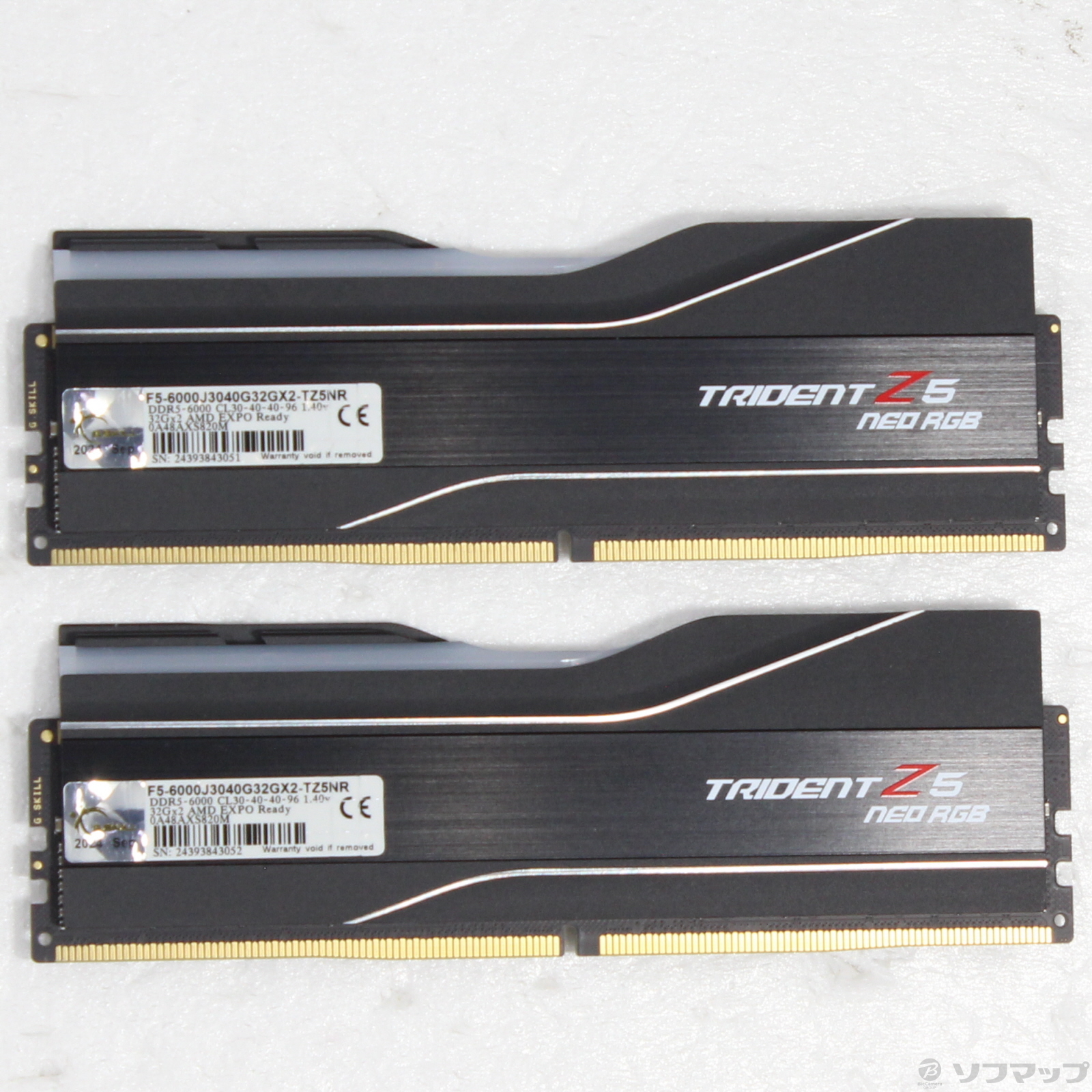 中古】F5-6000J3040G32GX2-TZ5NR 64GB 32GB×2枚組 [2133061616045