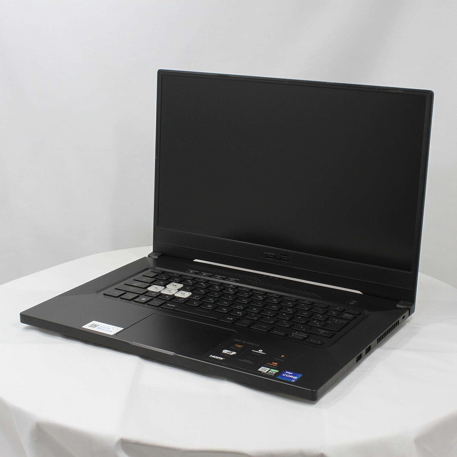 中古】TUF Dash F15 FX516PM FX516PM-I7G3060WG エクリプスグレー 
