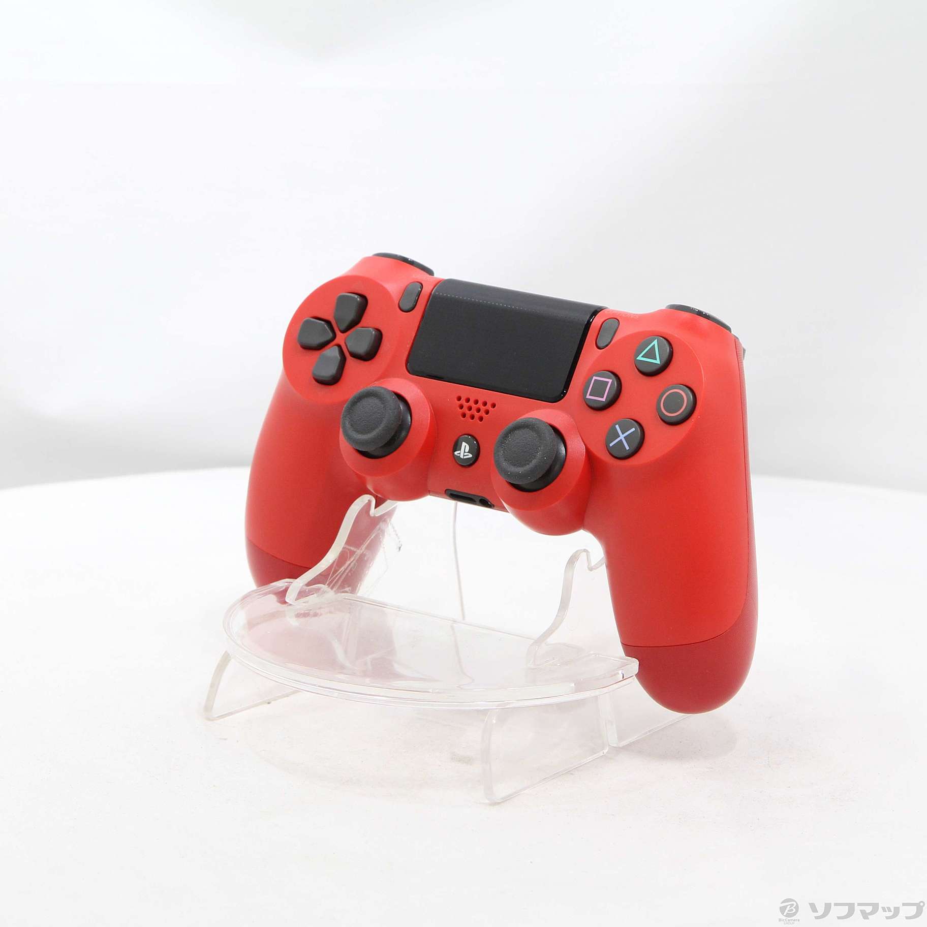 中古】ワイヤレスコントローラー DUALSHOCK4 CUH-ZCT2J1 マグマ