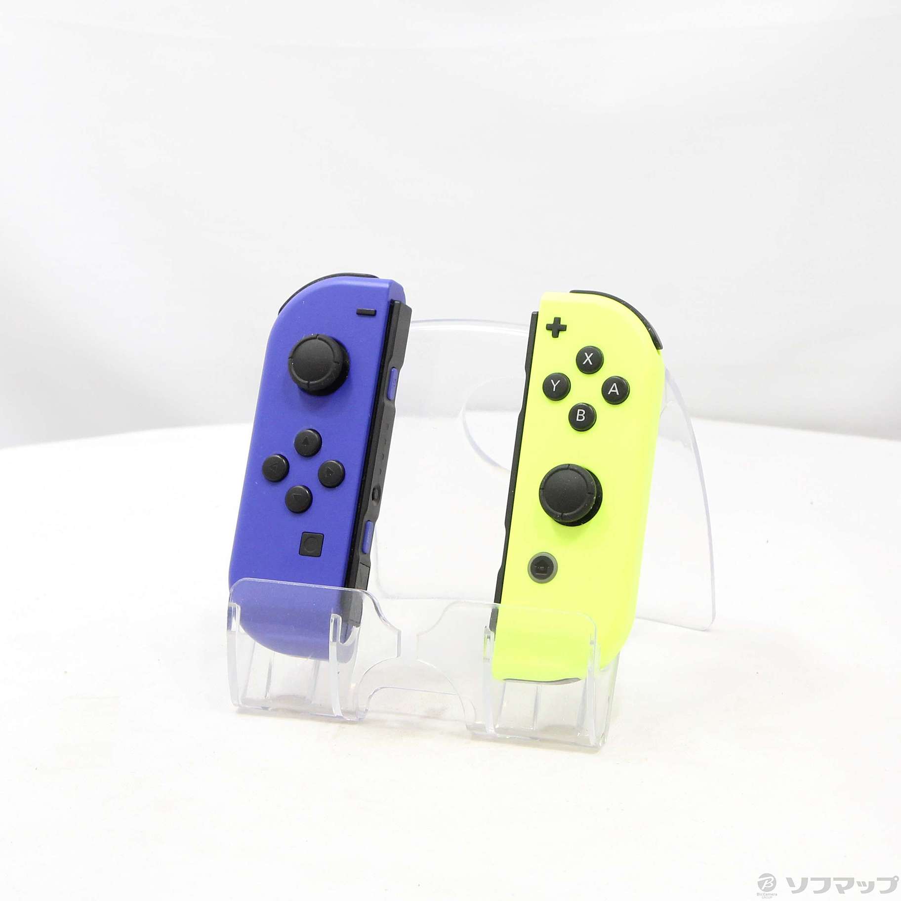 中古】Joy-Con(L) ブルー／(R) ネオンイエロー 【Switch
