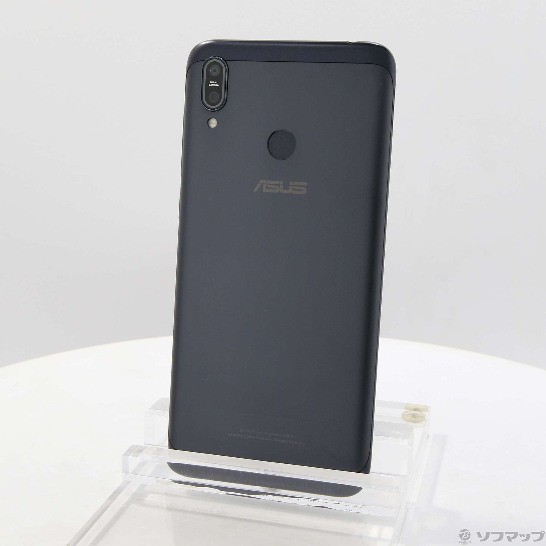 中古】ZenFone Max M2 32GB ミッドナイトブラック ZB633KL