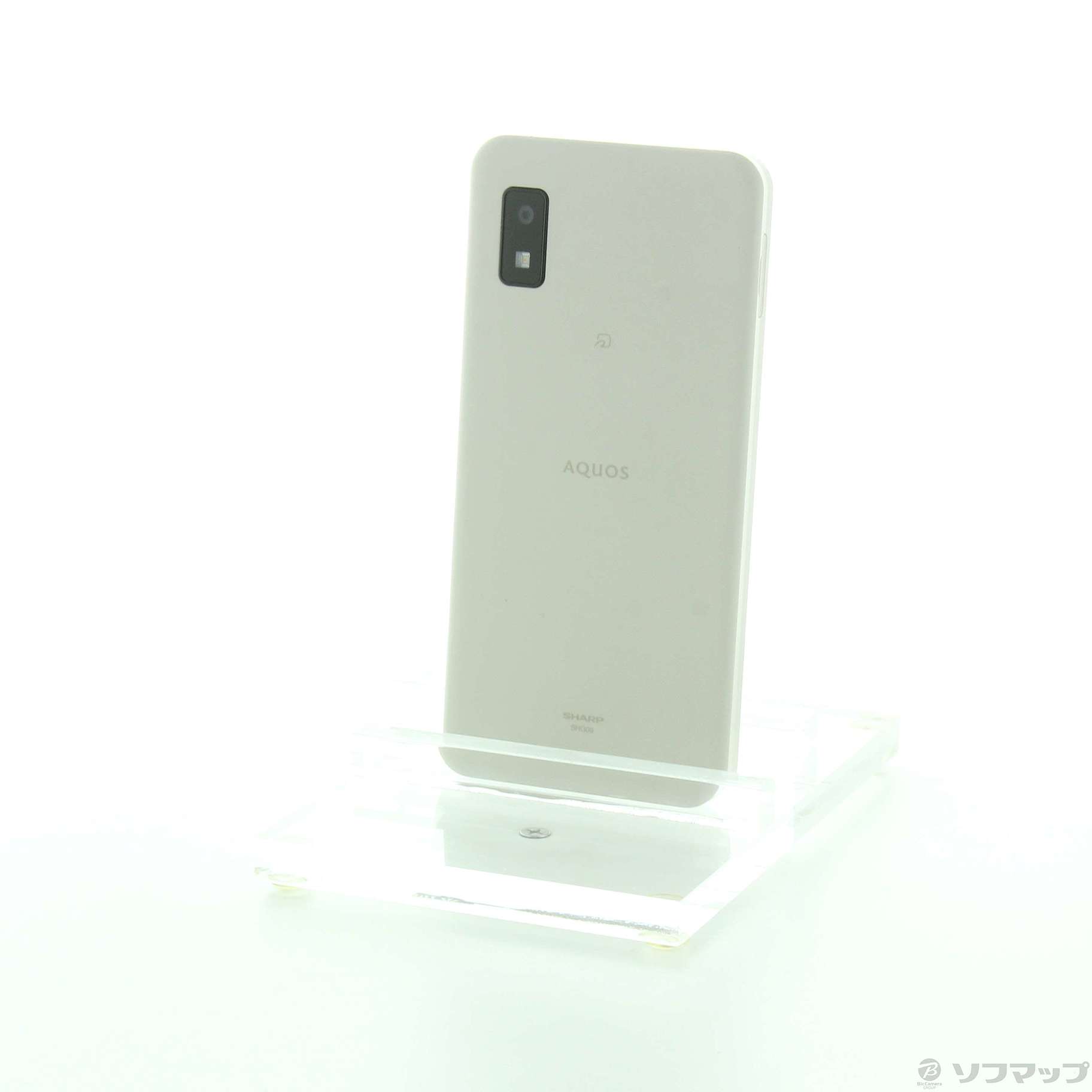 中古】AQUOS wish 64GB アイボリー SHG06 au SIMフリー