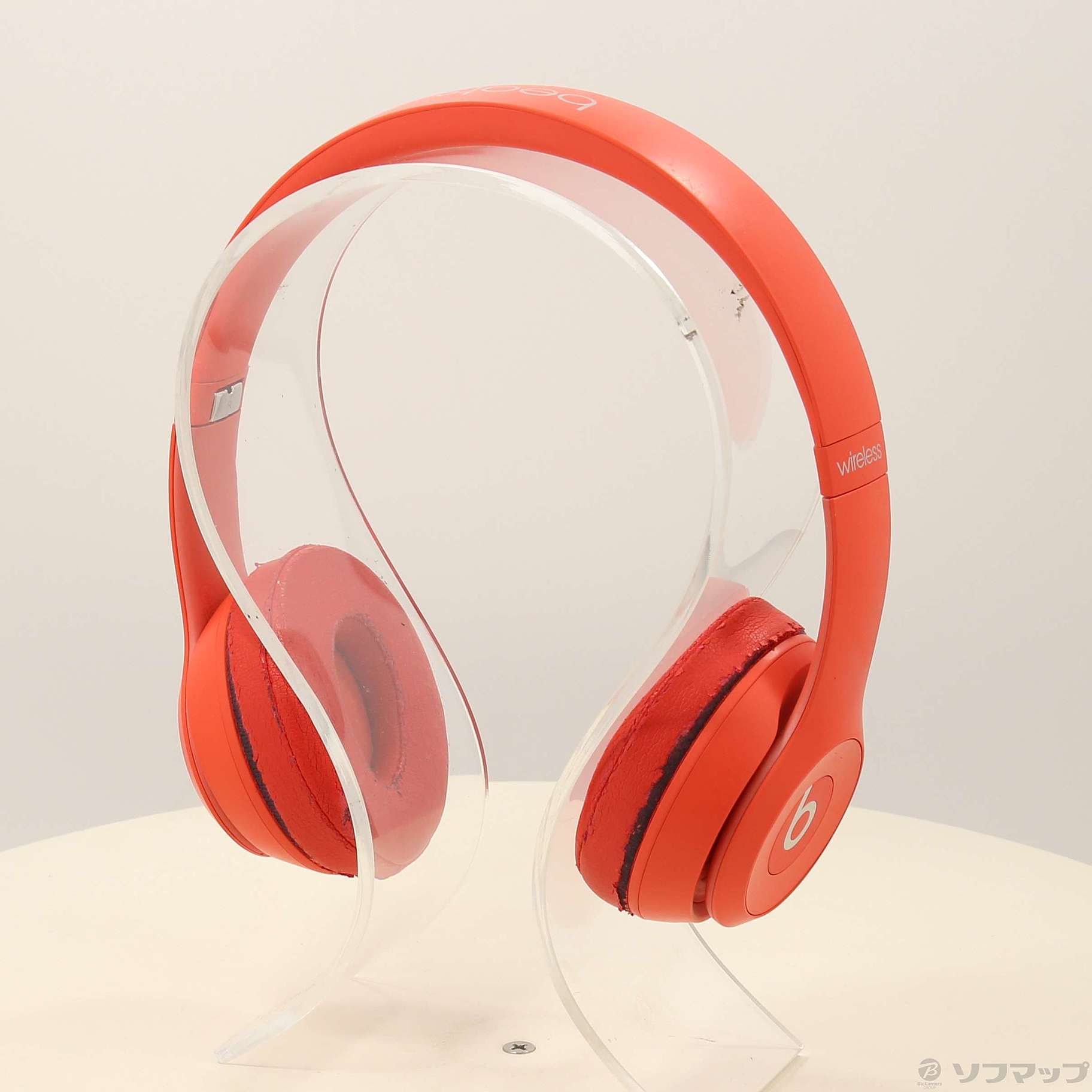 中古】Beats Solo3 Wireless MX472PA／A レッド [2133061870096