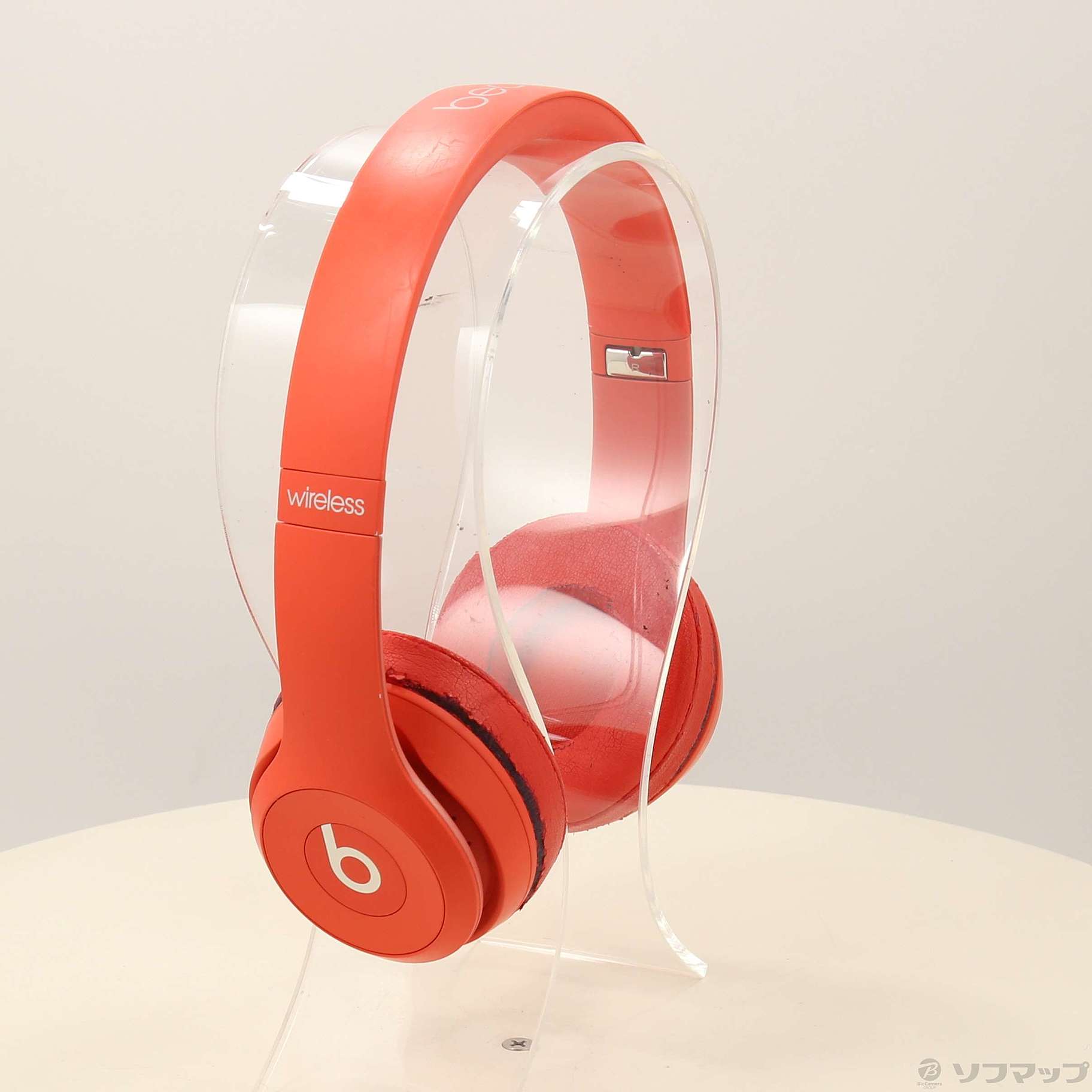 中古】Beats Solo3 Wireless MX472PA／A レッド [2133061870096