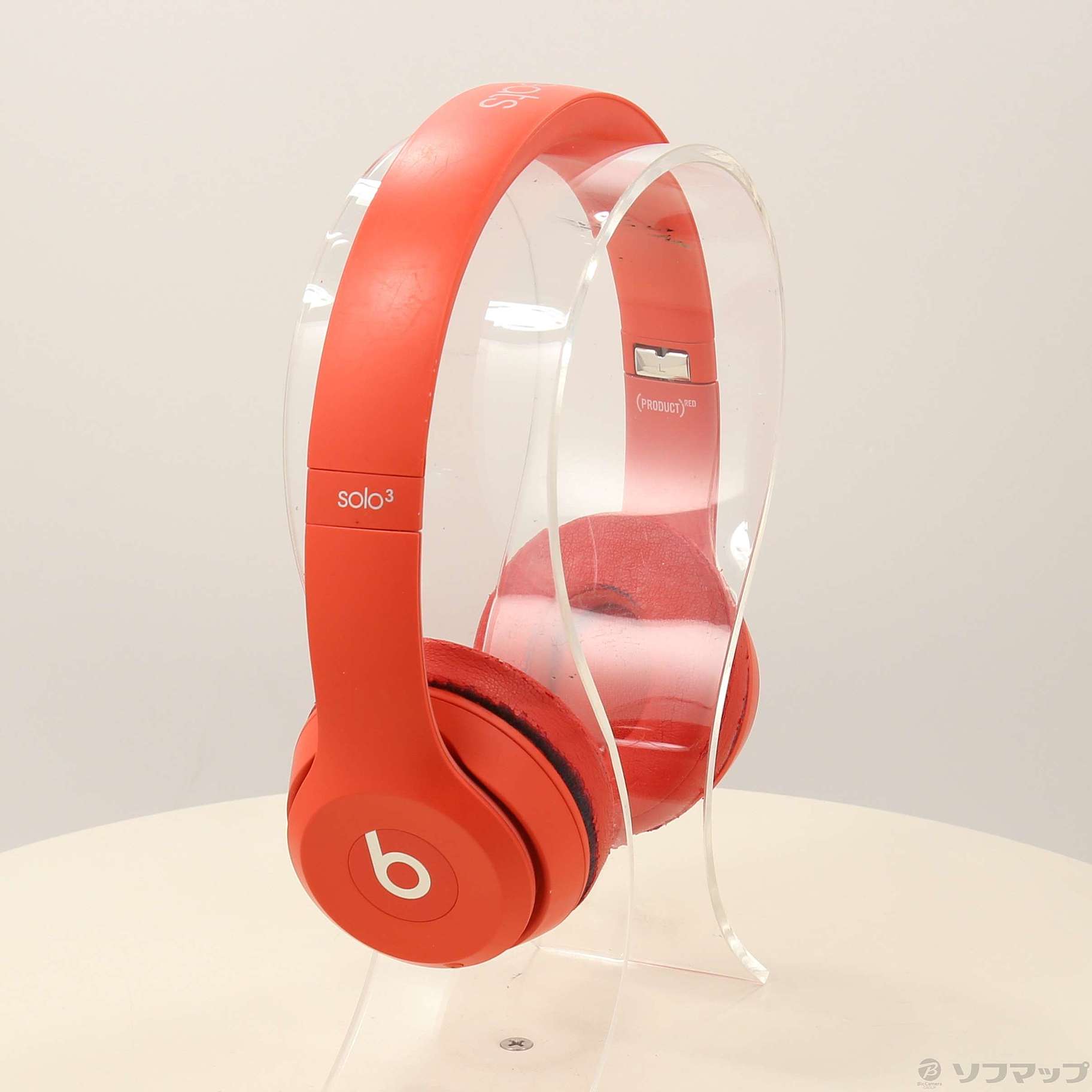 中古】Beats Solo3 Wireless MX472PA／A レッド [2133061870096