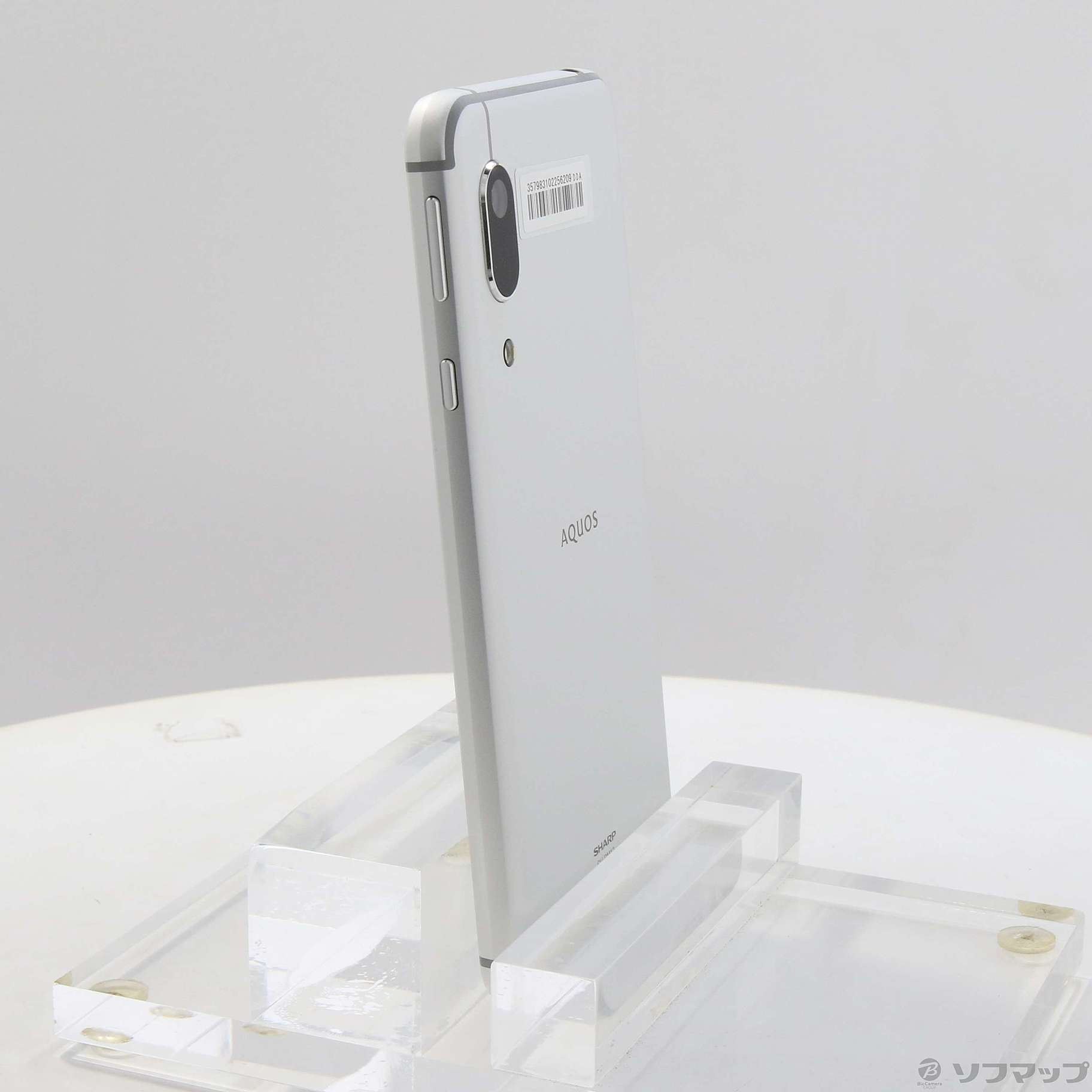 中古】AQUOS sense3 lite 64GB シルバーホワイト SH-RM12 楽天 SIM