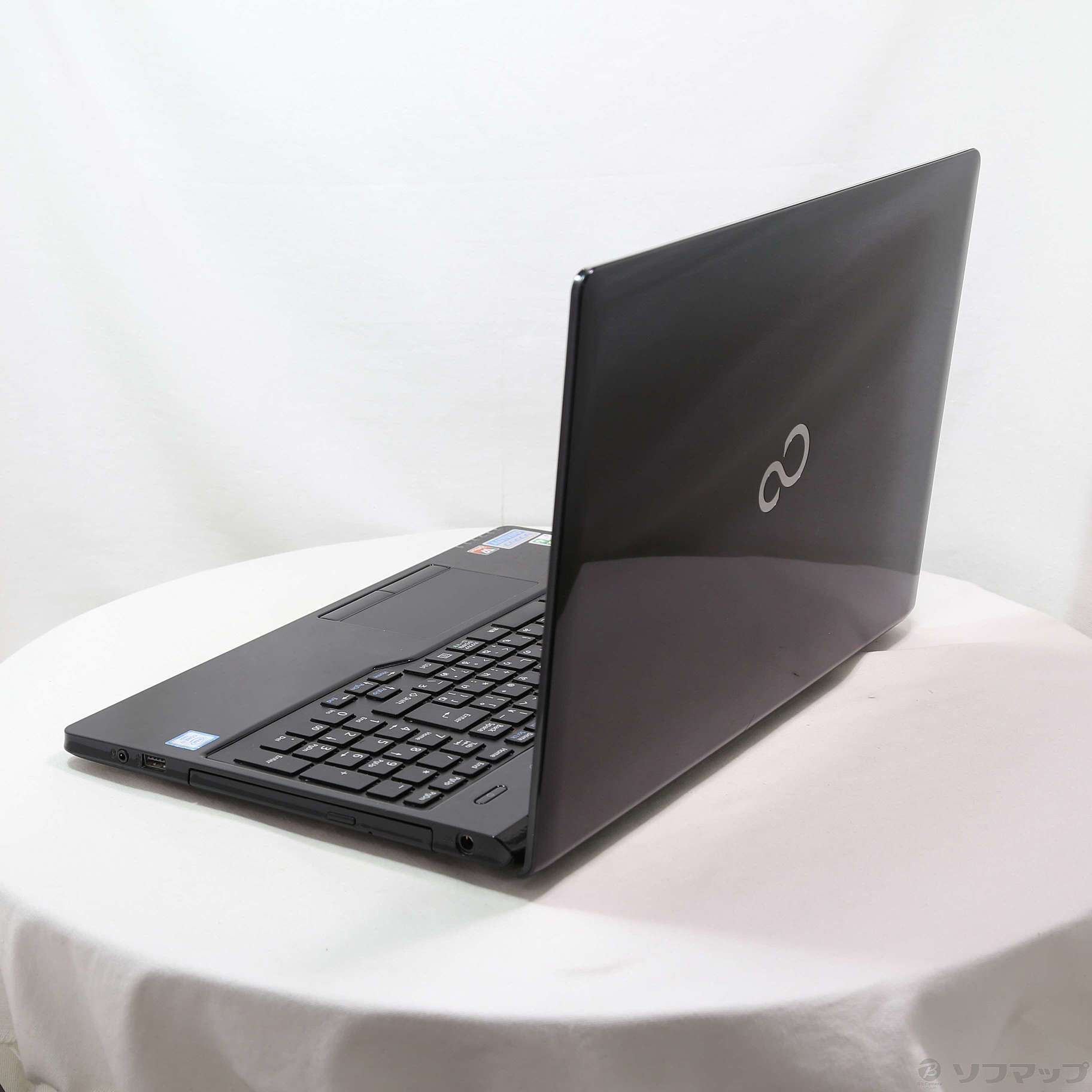 中古】格安安心パソコン LIFEBOOK AH FMVA47WBC シャイニーブラック 