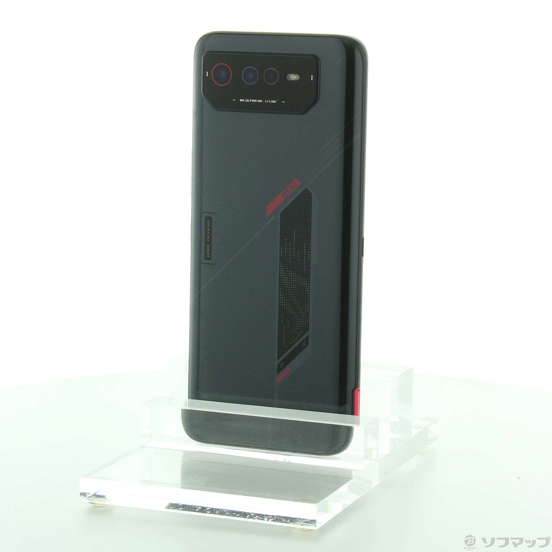 中古】ROG Phone 6 256GB ファントムブラック ROG6-BK12R256 SIMフリー 