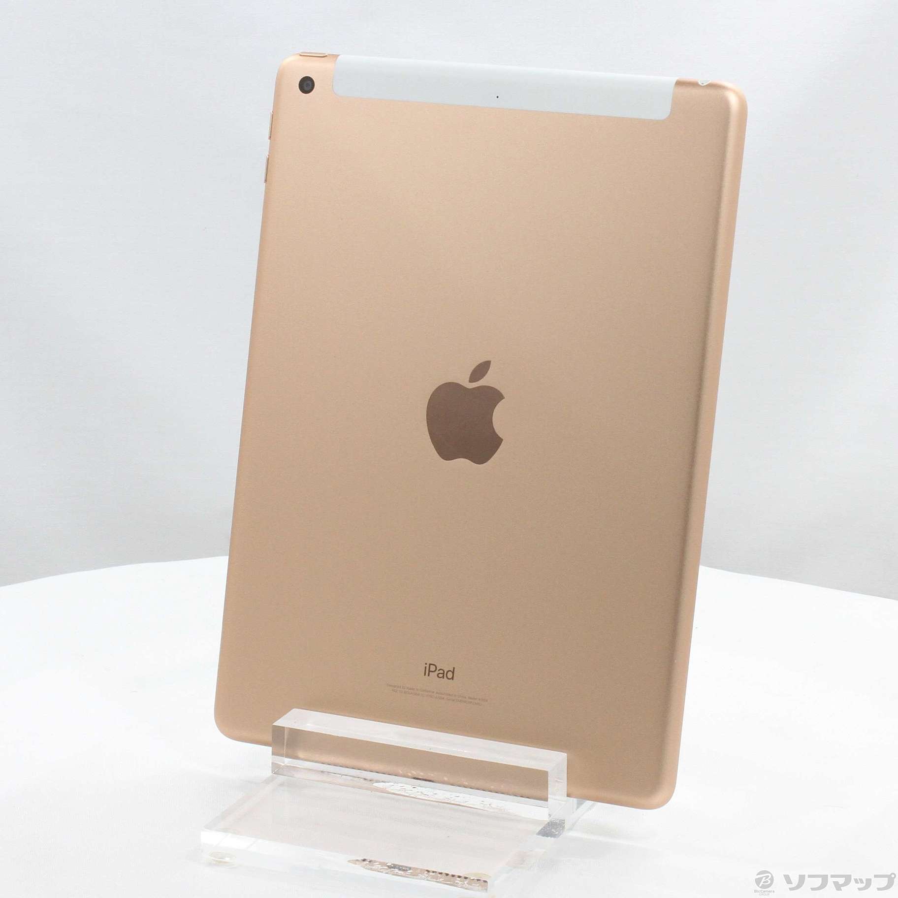中古】iPad 第6世代 32GB ゴールド MRM02J／A docomoロック解除SIM 