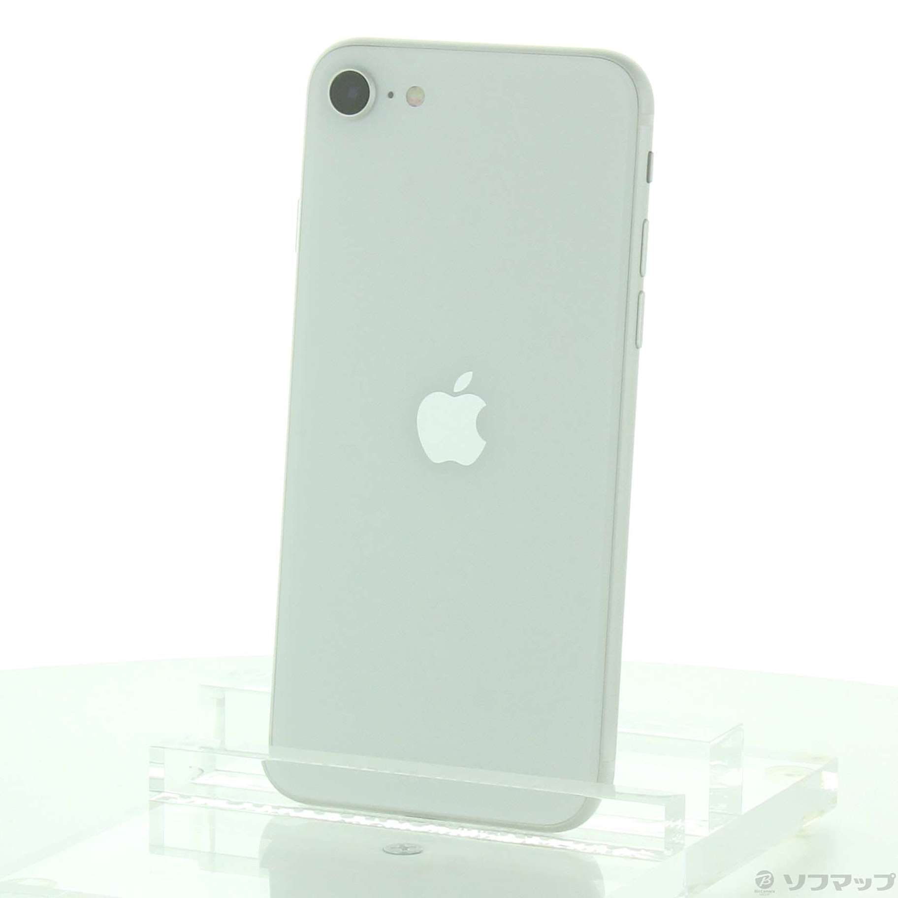 中古】iPhone SE 第2世代 128GB ホワイト MXD12J／A SIMフリー