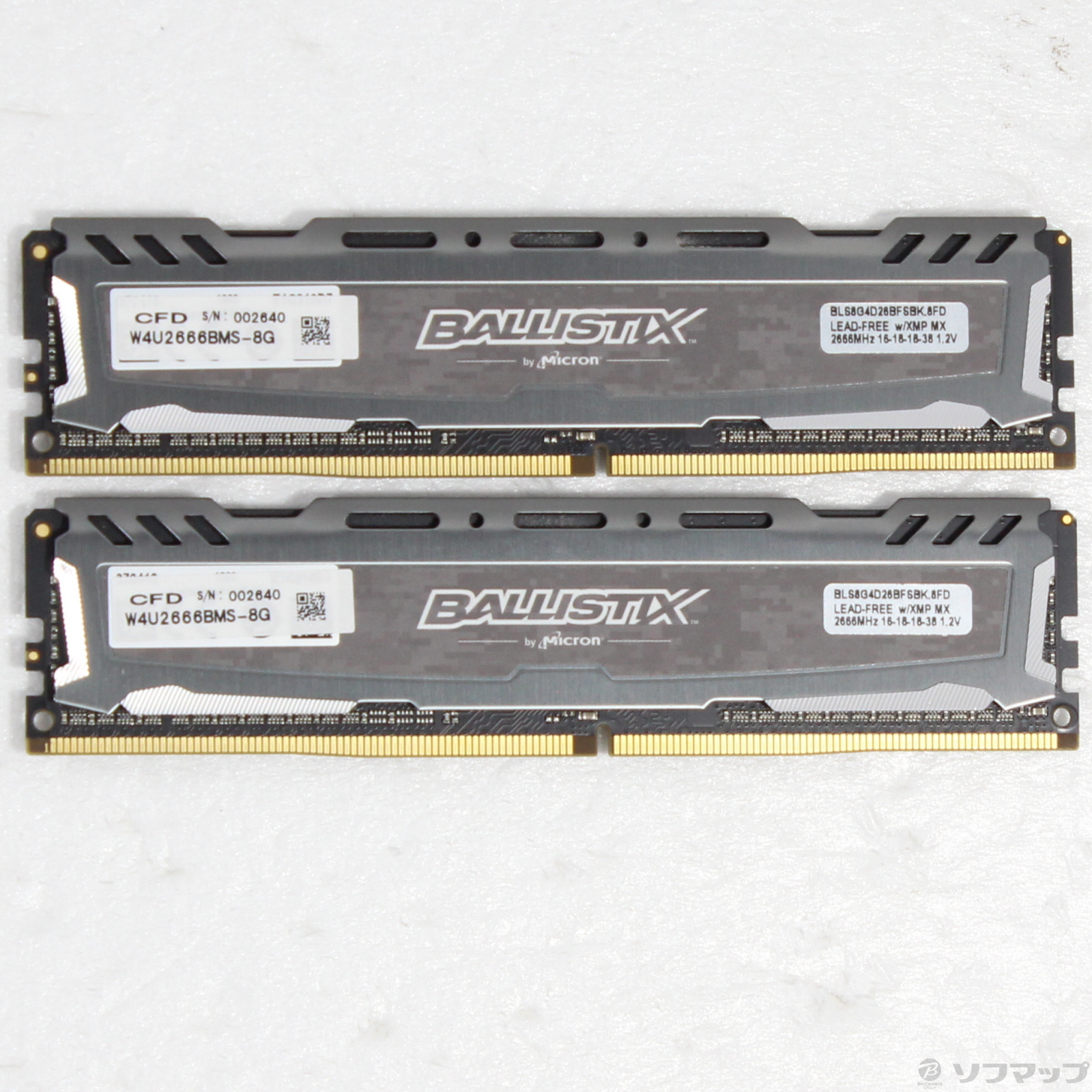 ★中古/W4U2666BMS-8G W4U2666CM-8G | CFD Selection DDR4-2666 デスクトップ用メモリ