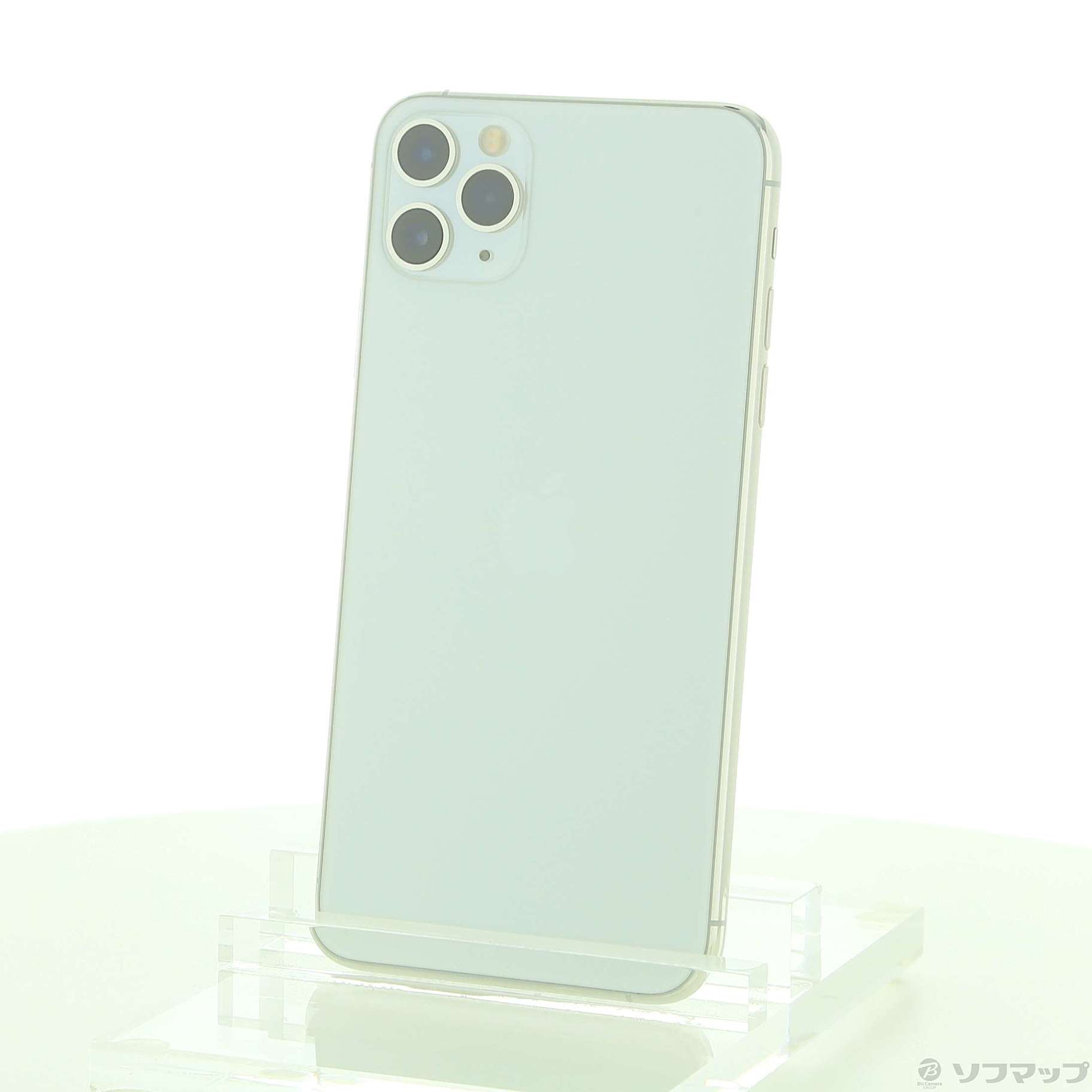 中古】iPhone11 Pro Max 256GB シルバー MWHK2J／A SoftBank 