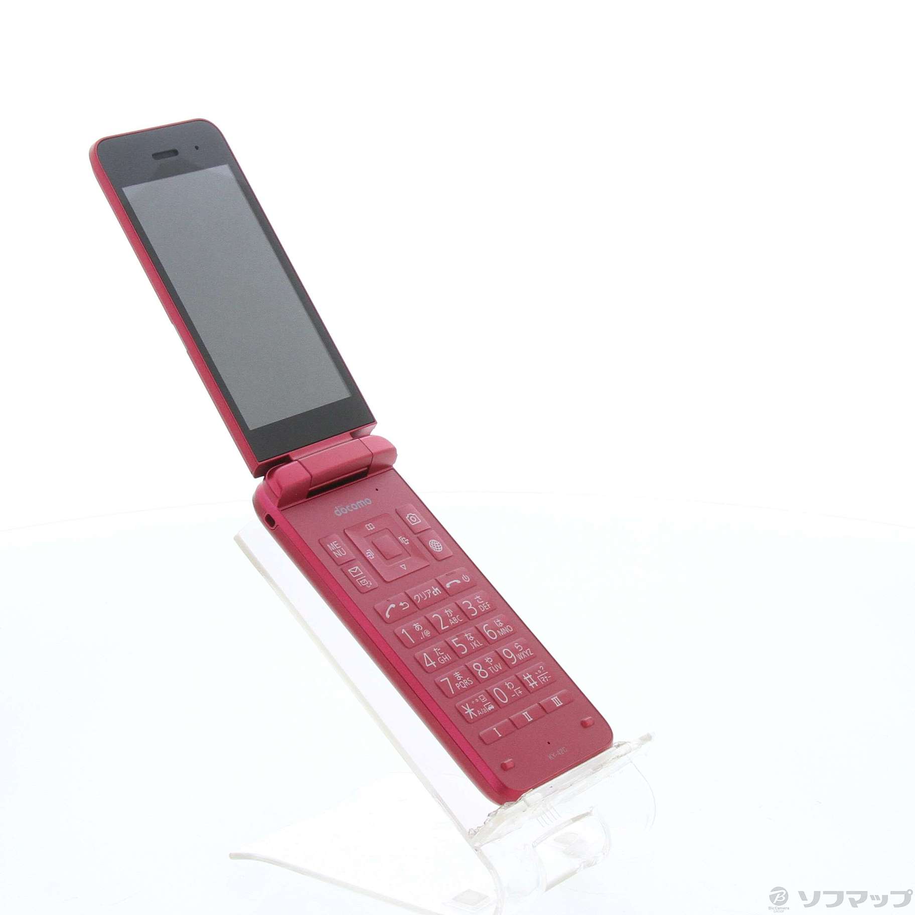 中古】DIGNO ケータイ KY-42C レッド docomo SIMフリー [2133061975074