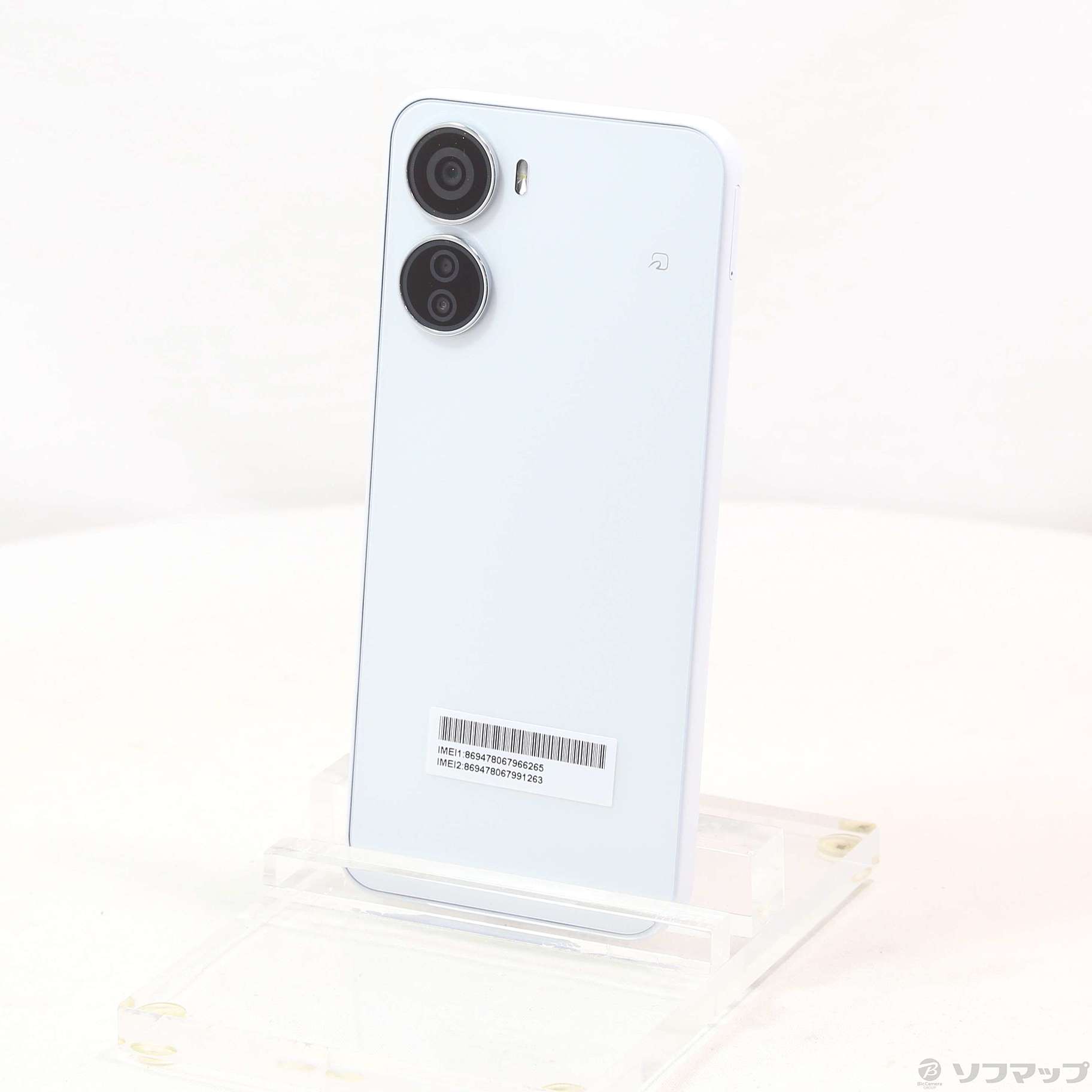 中古品〕 Libero 5G IV 128GB ホワイト ZESCD2 Y!mobile SIMフリー｜の