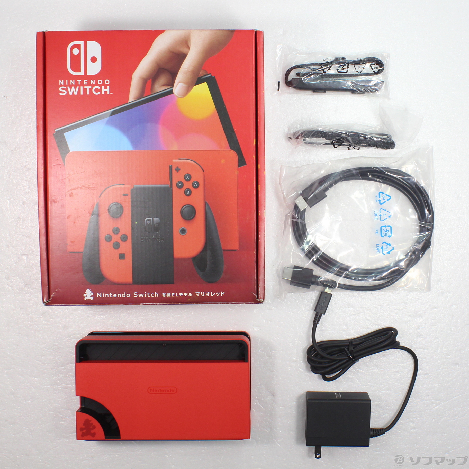 Nintendo Switch マリオレッド 本体 有機ELディスプレイ　美品 任天堂 Nintendo Switch 有機ELモデル(マリオレッド) /任天堂