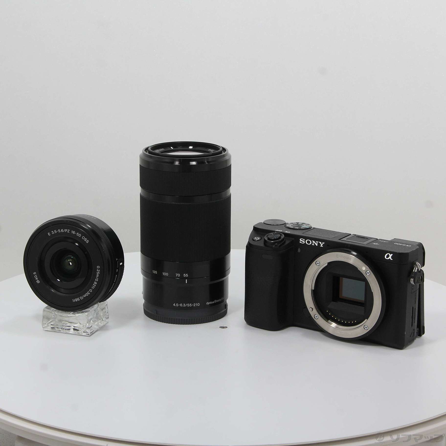 中古】セール対象品 α6400 ILCE-6400Y ダブルズームレンズキット 