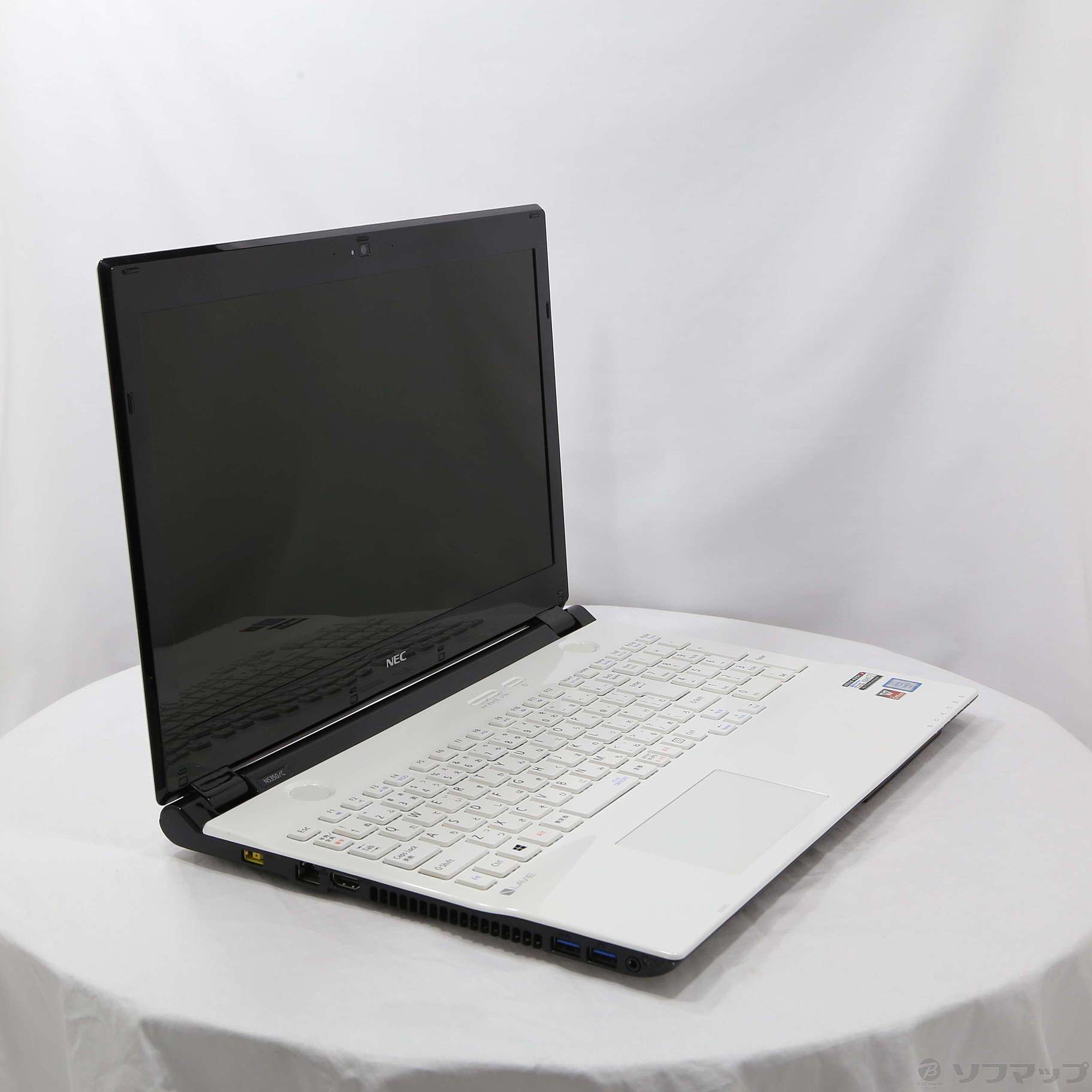 中古】LaVie Note Standard NS350／CAW PC-NS350CAW ホワイト