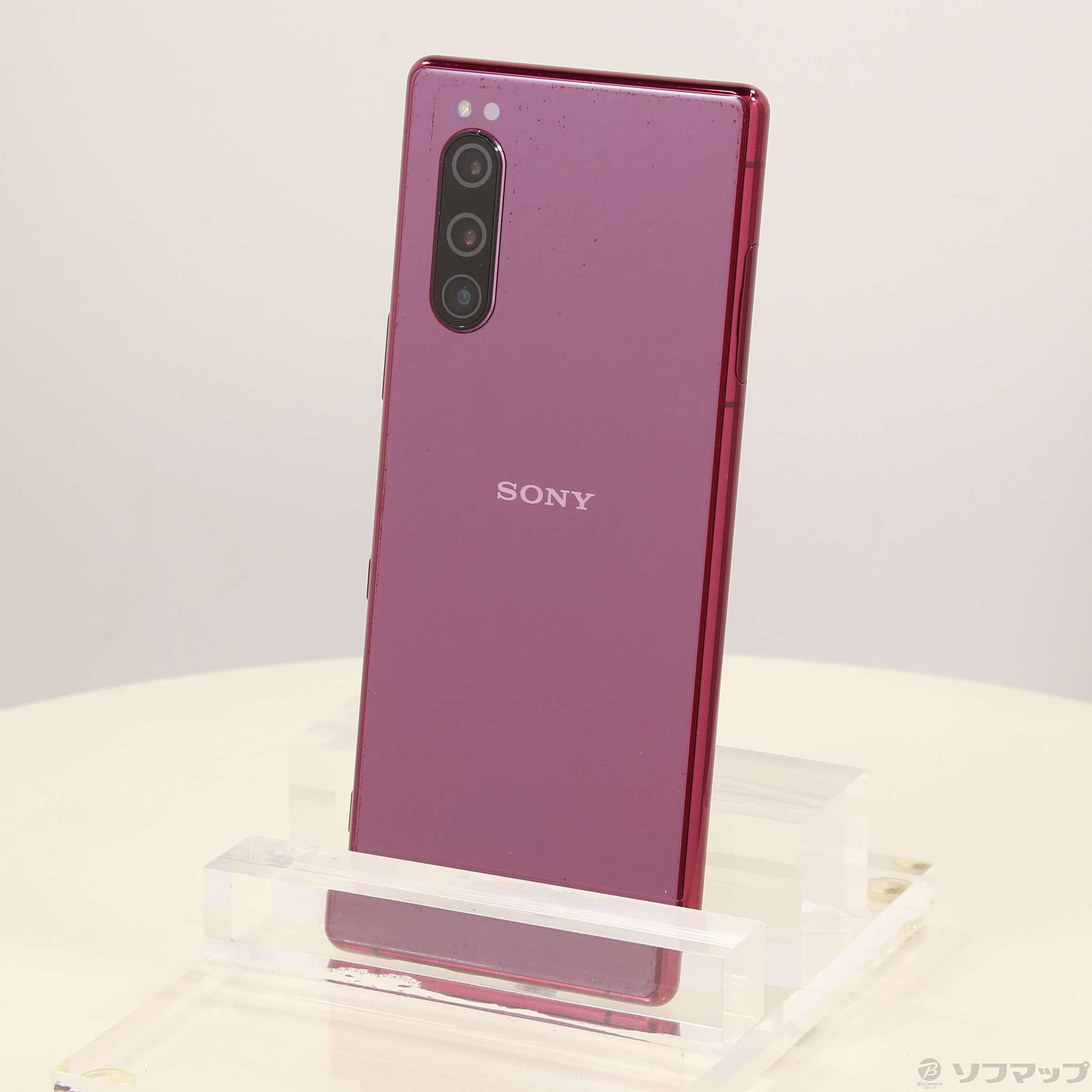 Xperia5 au レッド ジャンク （中古品〕 Xperia 5 64GB レッド