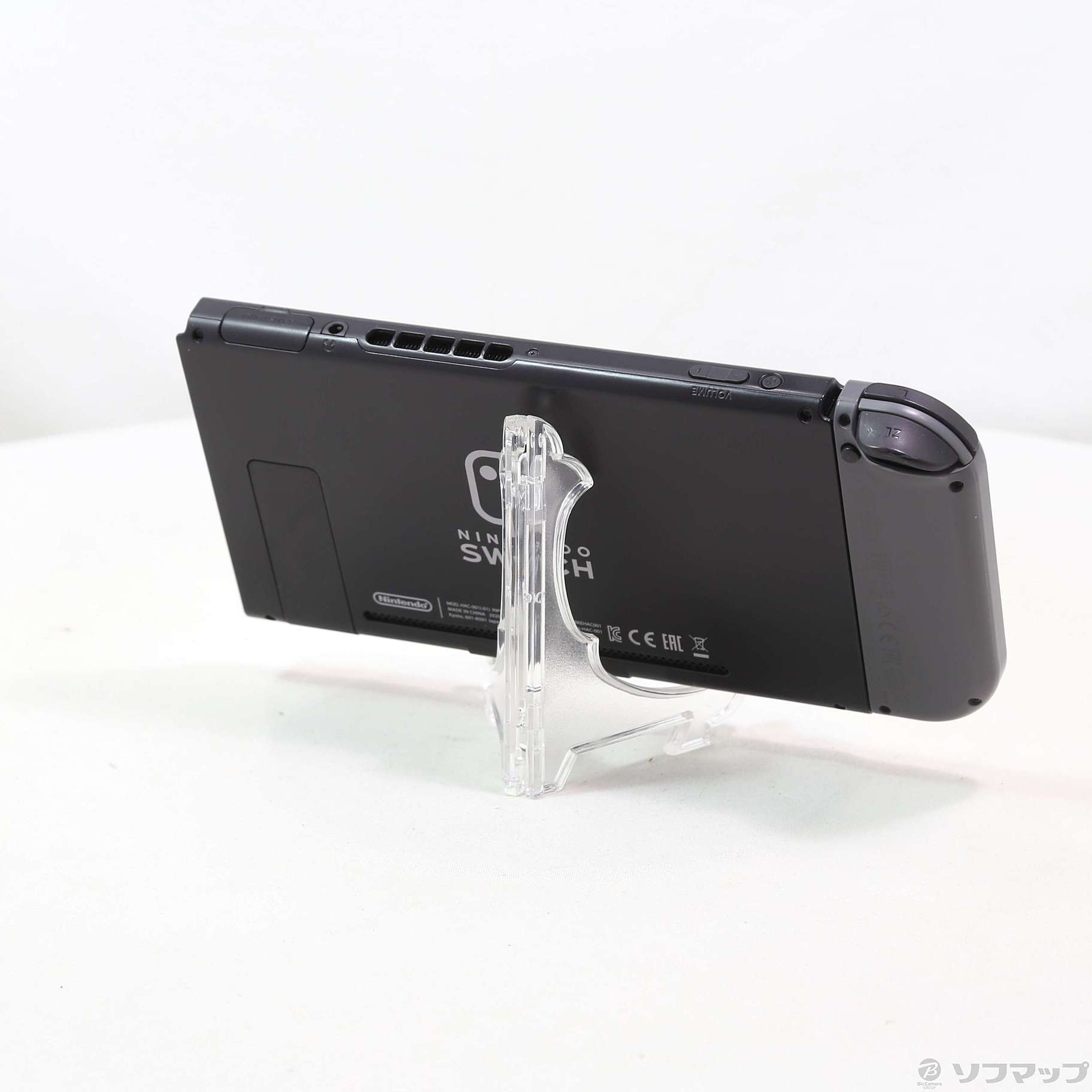 中古】Nintendo Switch Joy-Con (L) ／ (R) グレー (2019年8月