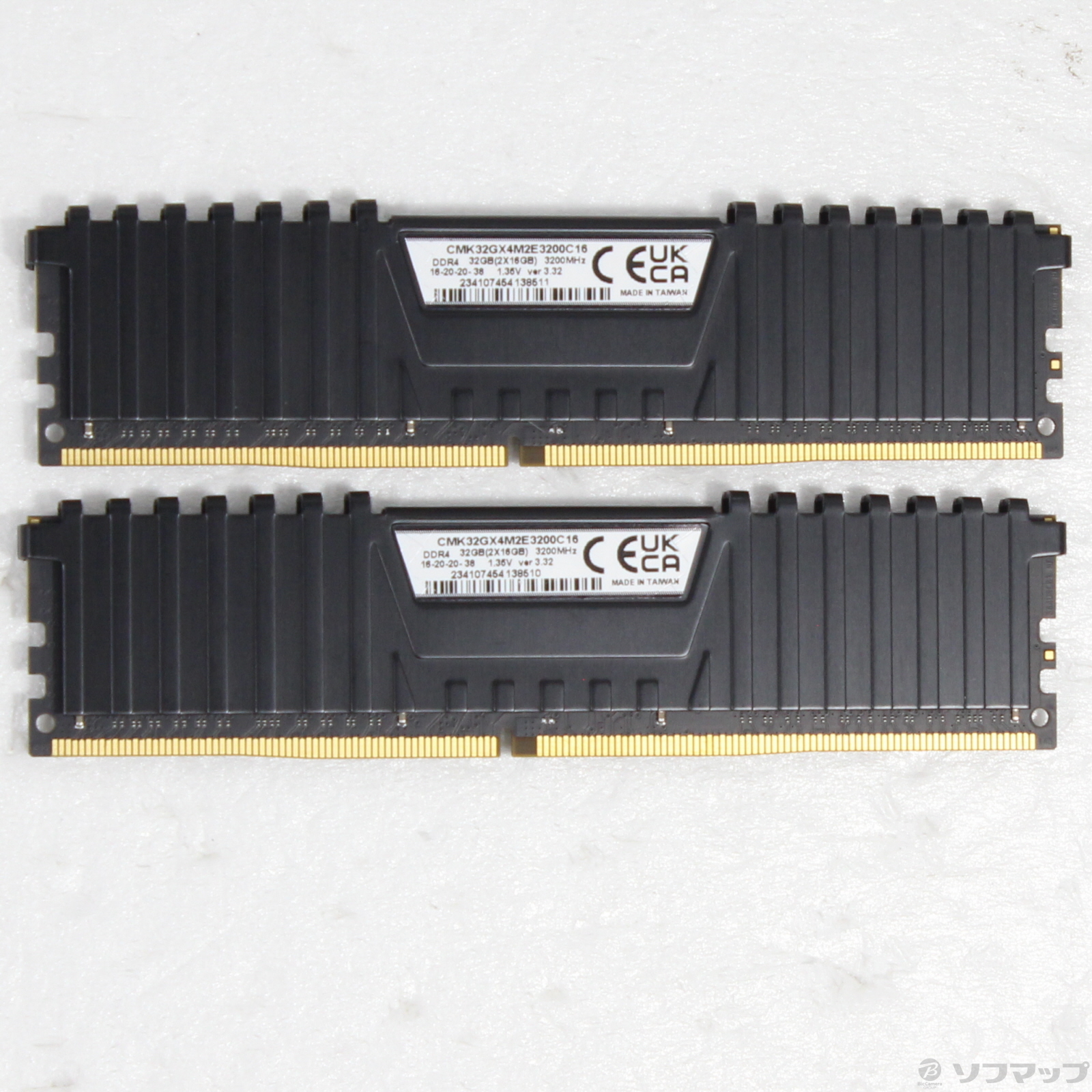 中古】CMK32GX4M2E3200C16 32GB 16GB×2枚組 [2133062163913] - リコレ