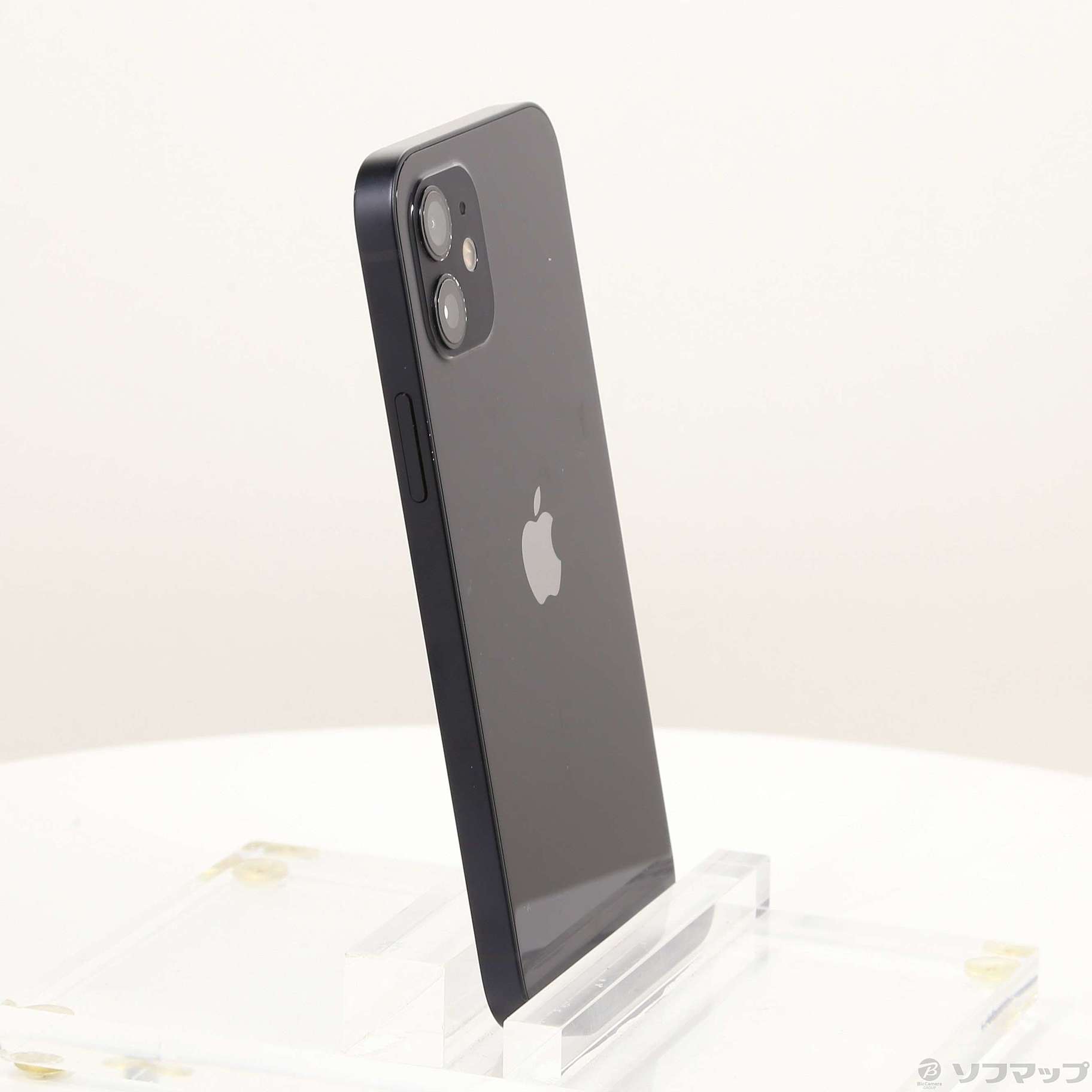 中古】iPhone12 64GB ブラック MGHN3J／A SoftBank