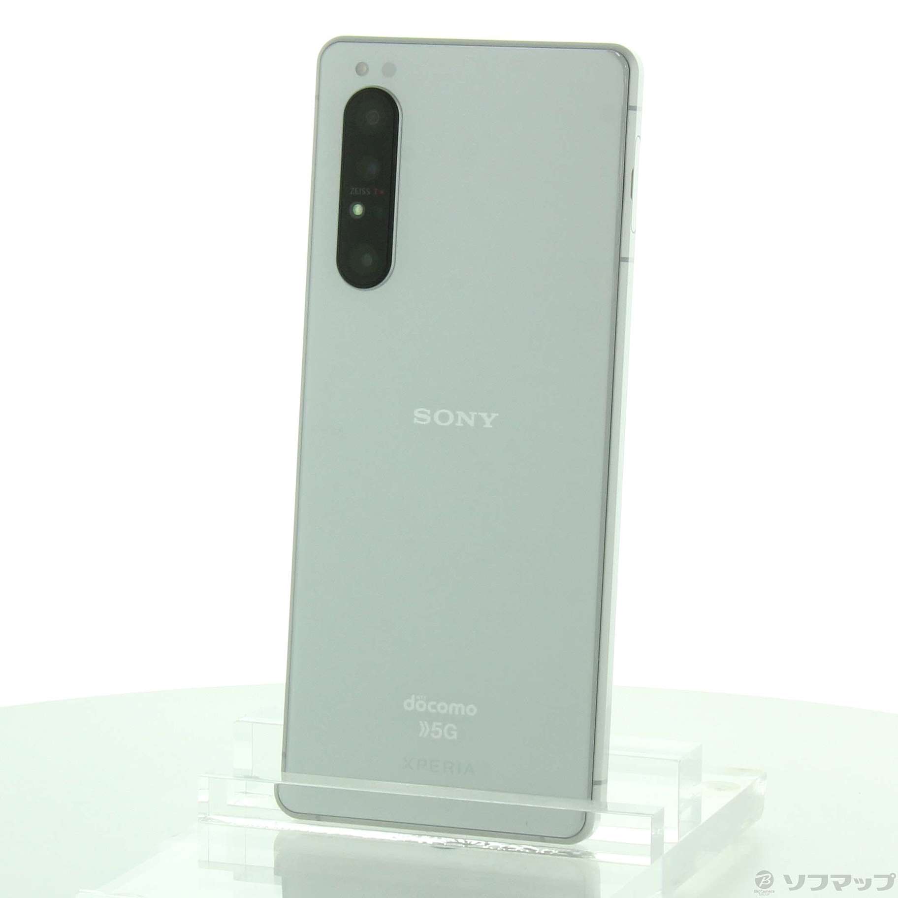 中古】Xperia 1 II 128GB ホワイト SO-51A docomoロック解除SIMフリー 