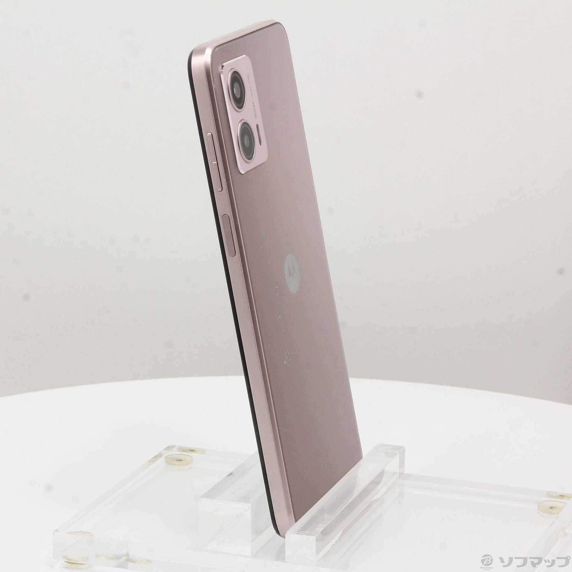 中古】moto g53y 5G 128GB ペールピンク MOSAD3 Y!mobile SIM