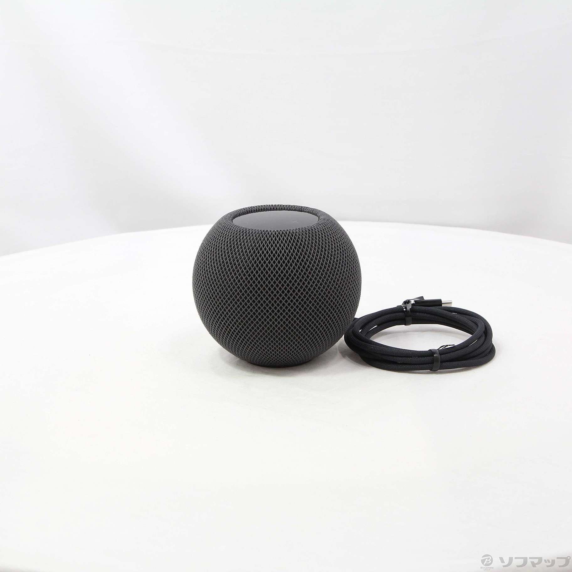 〔中古品〕 Pod mini スペースグレイ MY5G2J／A 中古】HomePod mini スペースグレイ MY5G2J／A [2133062235399