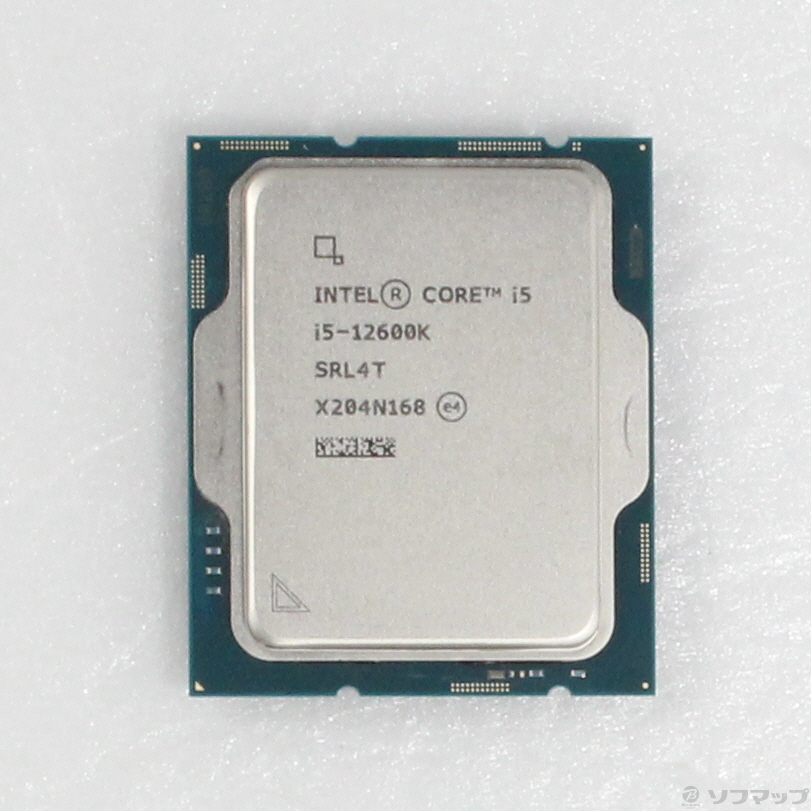 新品未開封 Intel Core i5-12600K CPU LGA1700 中古】Core i5 12600K 〔3.7GHz／LGA 1700〕 [2133062270864] - リコレ
