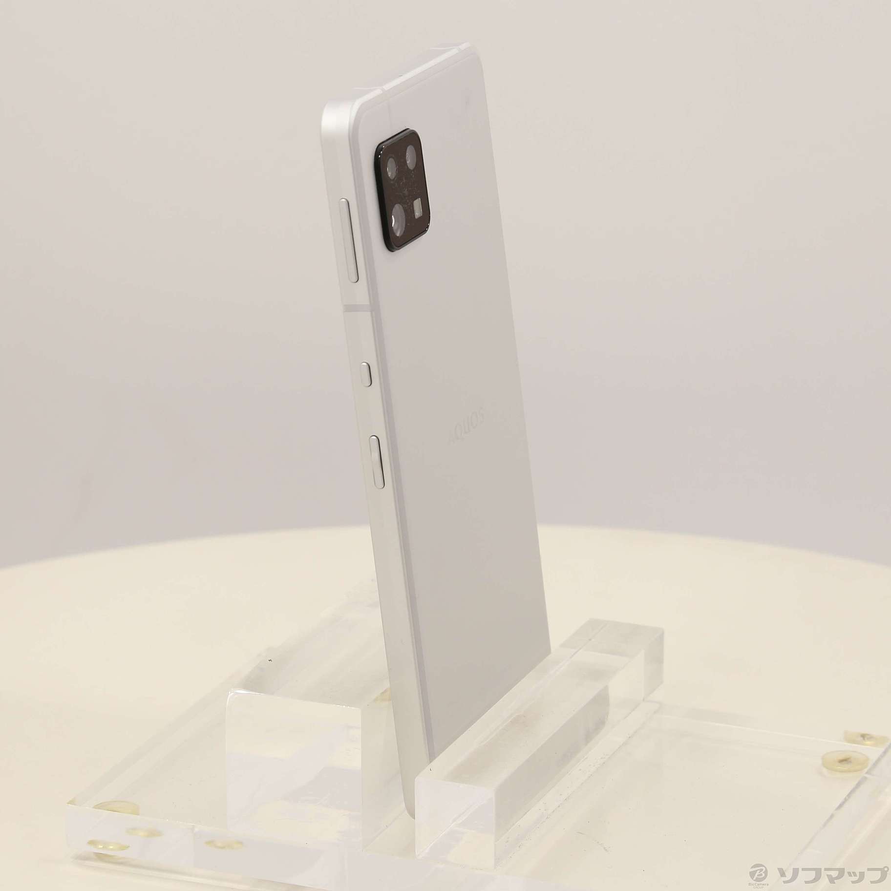 中古】AQUOS sense6 128GB シルバー SH-M19 SIMフリー