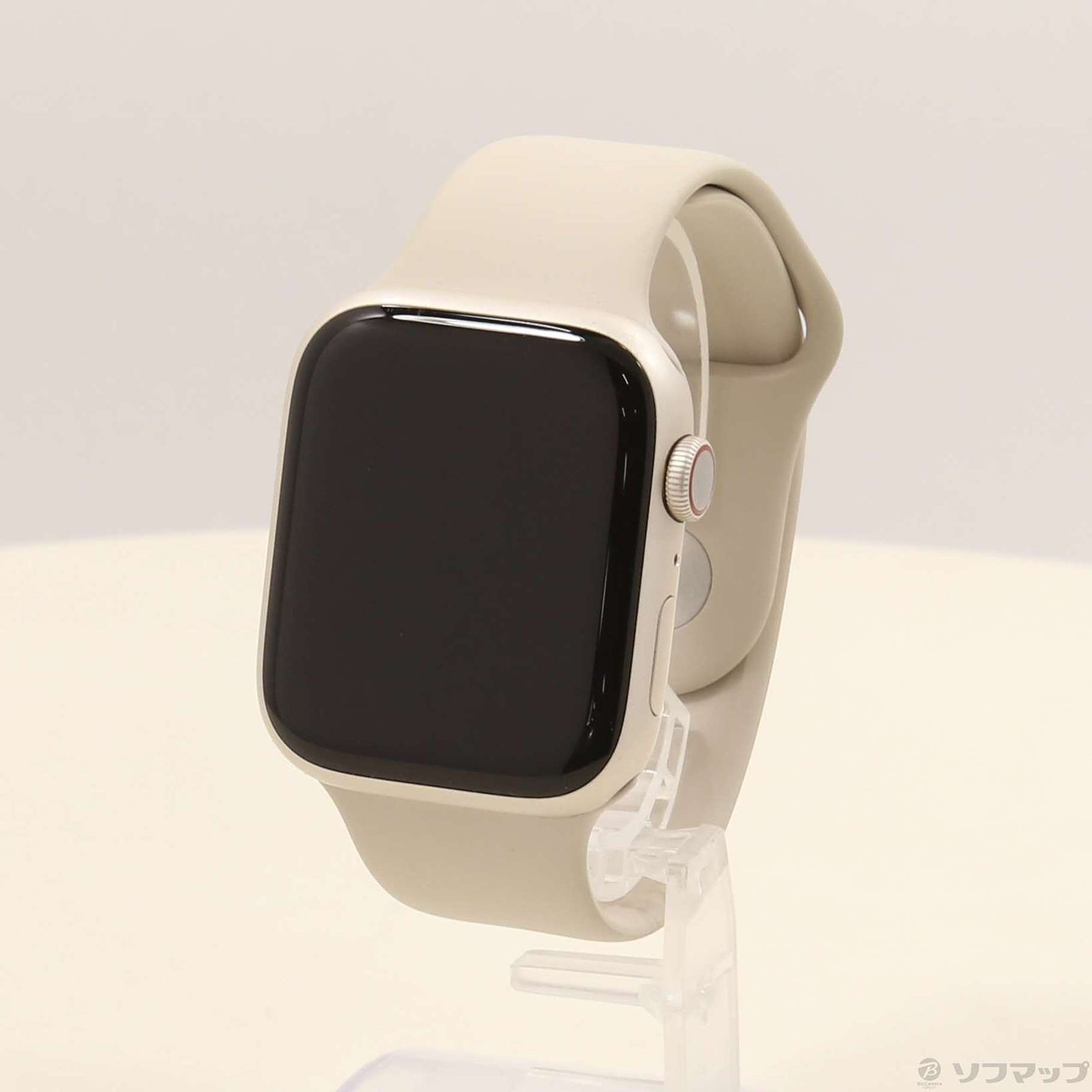 中古】Apple Watch Series 7 GPS + Cellular 45mm スターライト 