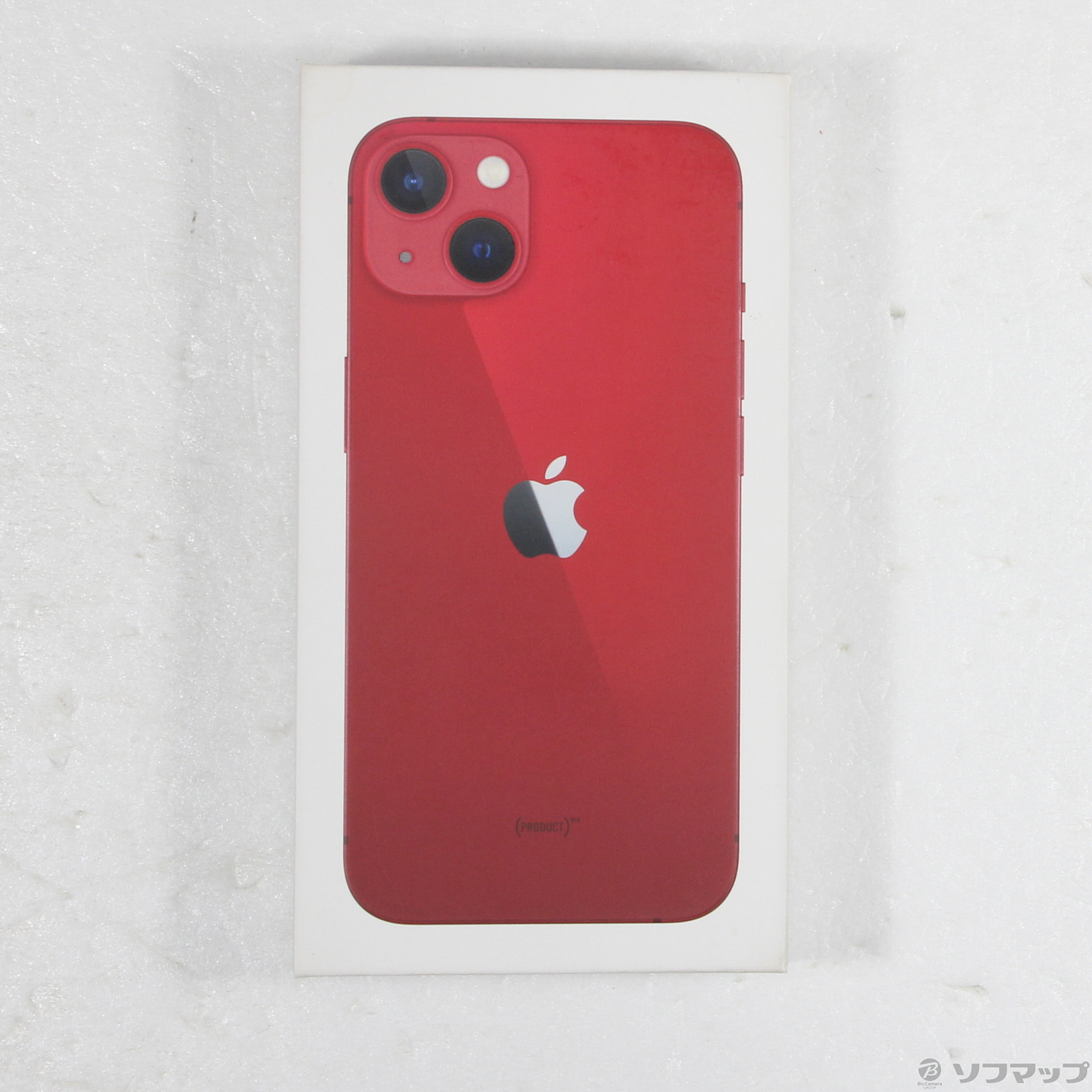 中古】iPhone13 128GB プロダクトレッド MLNF3J／A SIMフリー