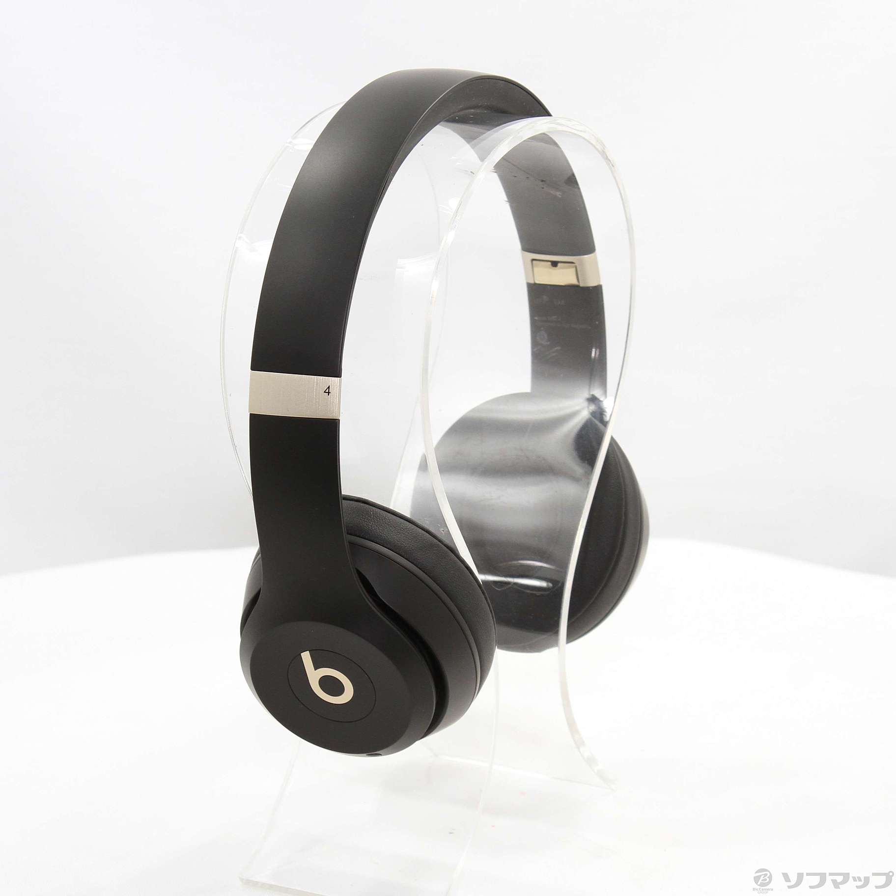 中古】〔展示品〕 Beats Solo4 ブラック／ゴールド MC2L4PA／A