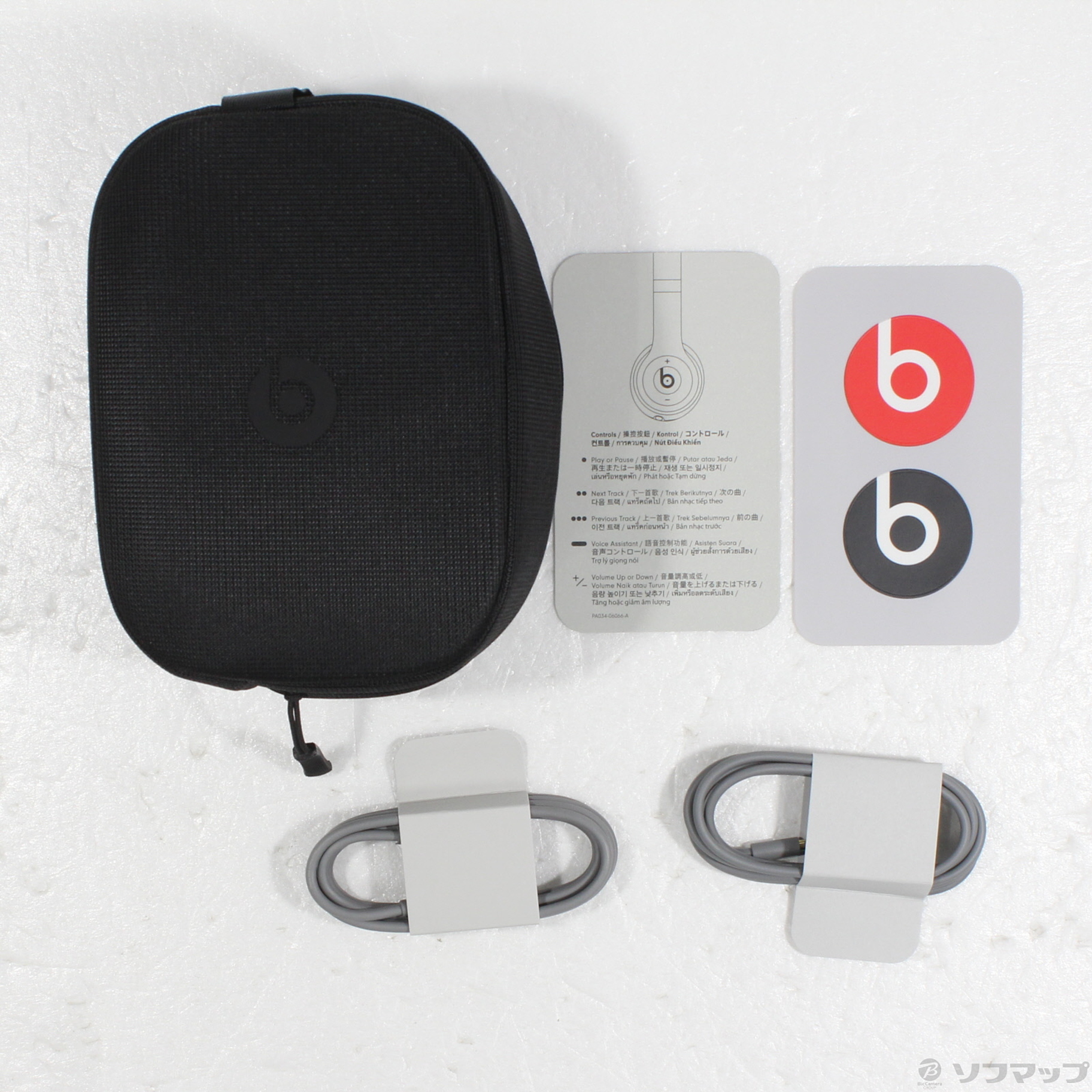 中古】〔展示品〕 Beats Solo4 ブラック／ゴールド MC2L4PA／A