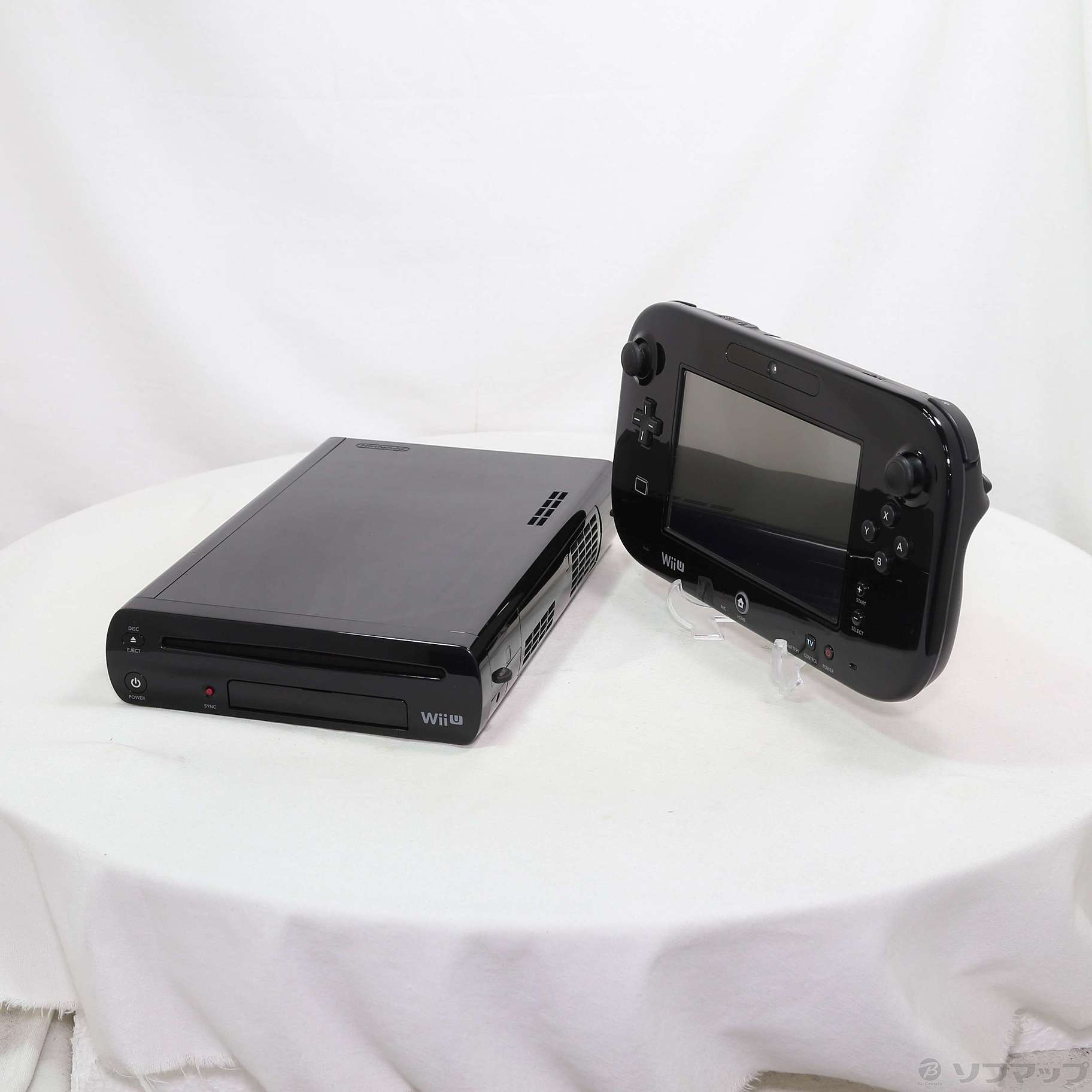 ニンテンドー Nintendo Wii U 本体 ブラック 32GB 任天堂 - Wii U本体