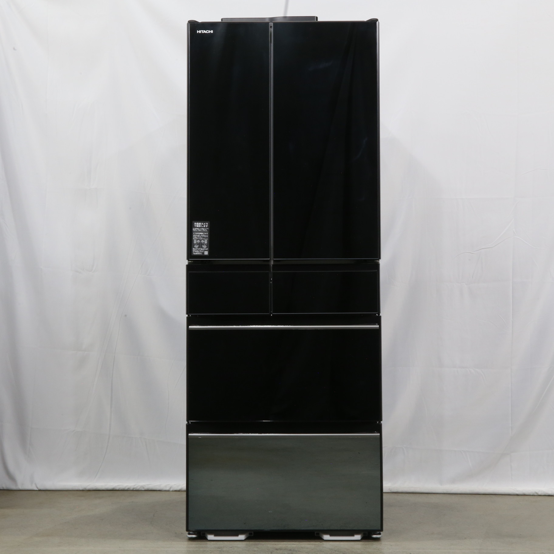 中古】〔展示品〕 冷蔵庫 KXCCシリーズ クリスタルミラー R-KXCC57V-X