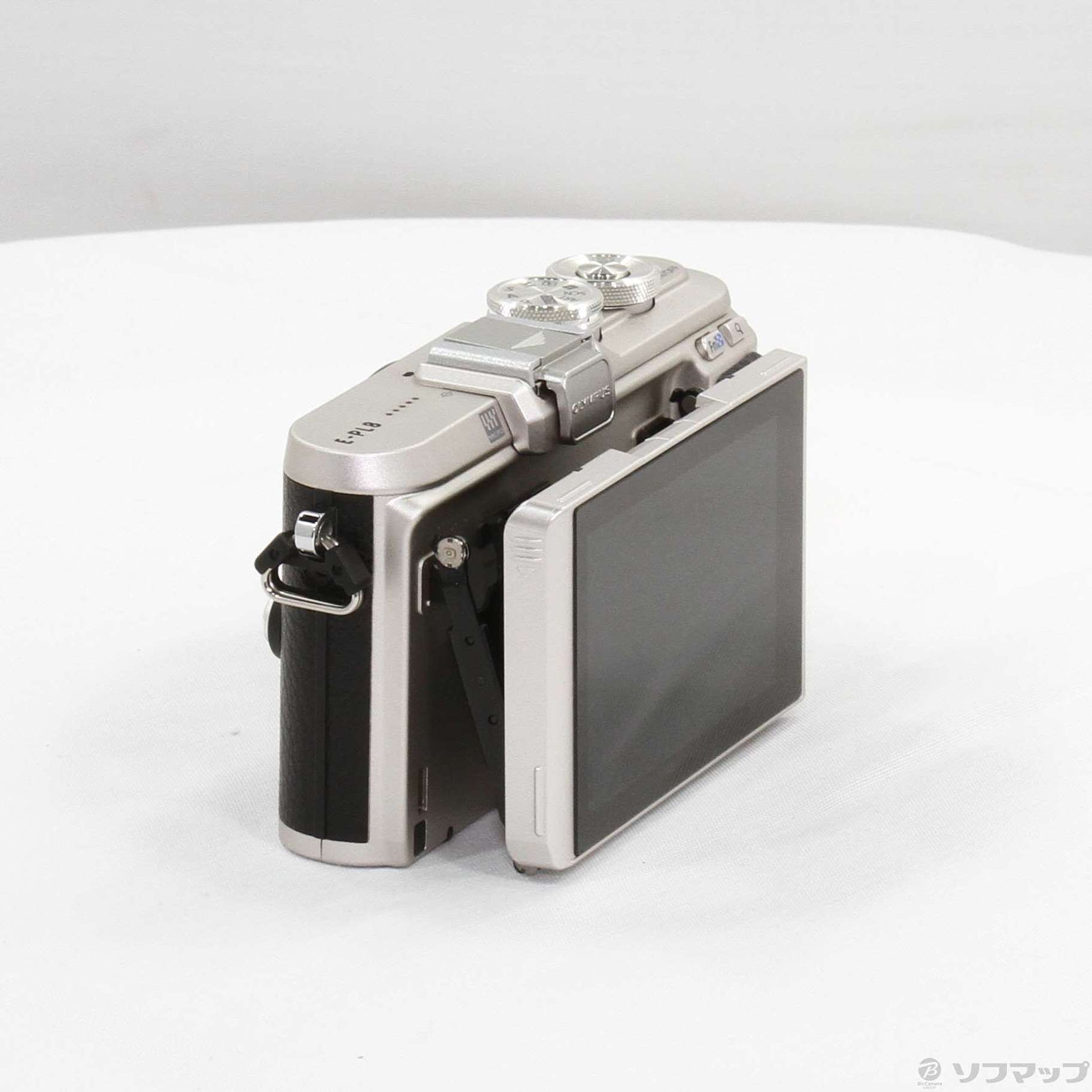 中古】OLYMPUS PEN E-PL8 ボディ ブラック [2133062426537