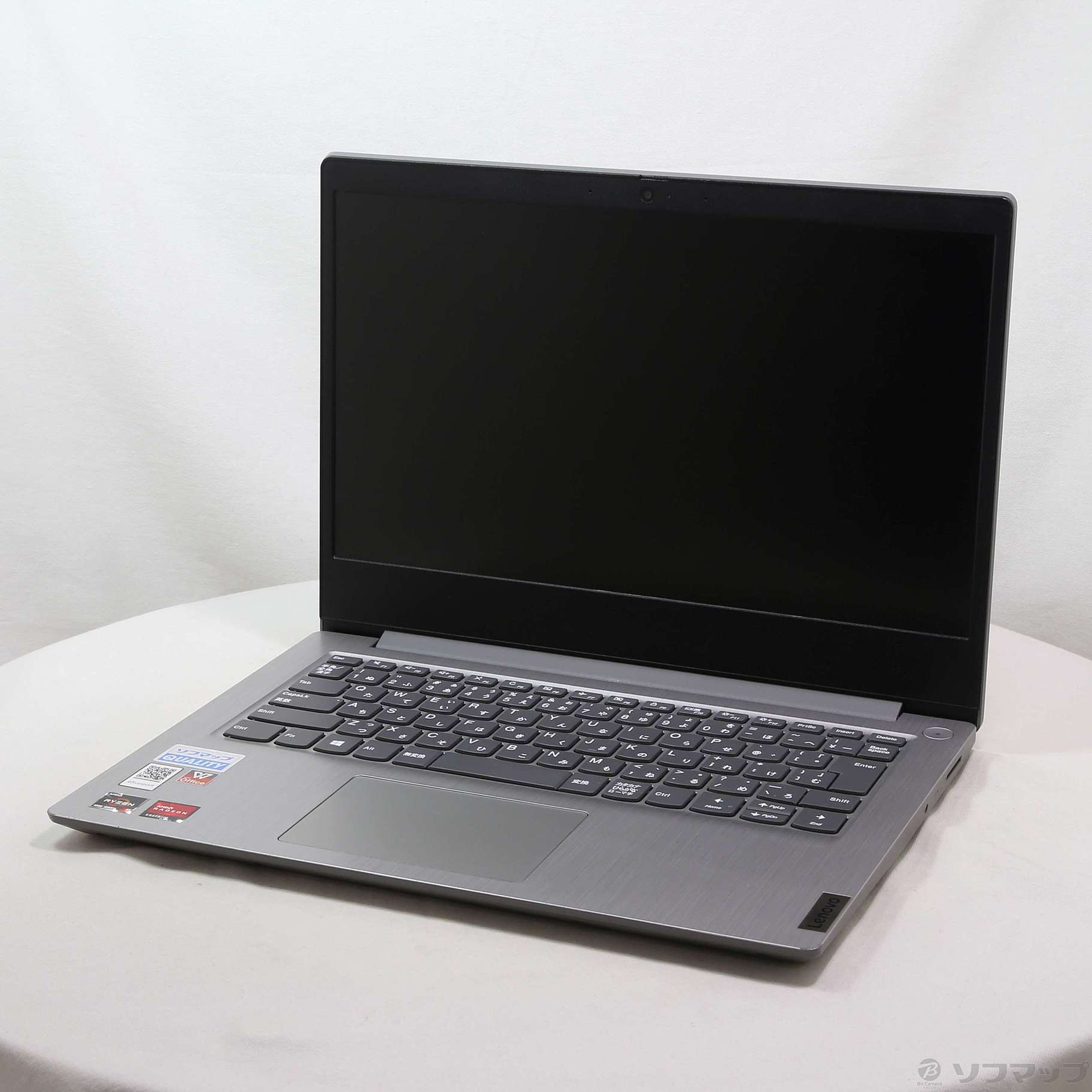 中古】ideapad Slim 350 81W3004EJP プラチナグレー ［Ryzen-5-4500U 