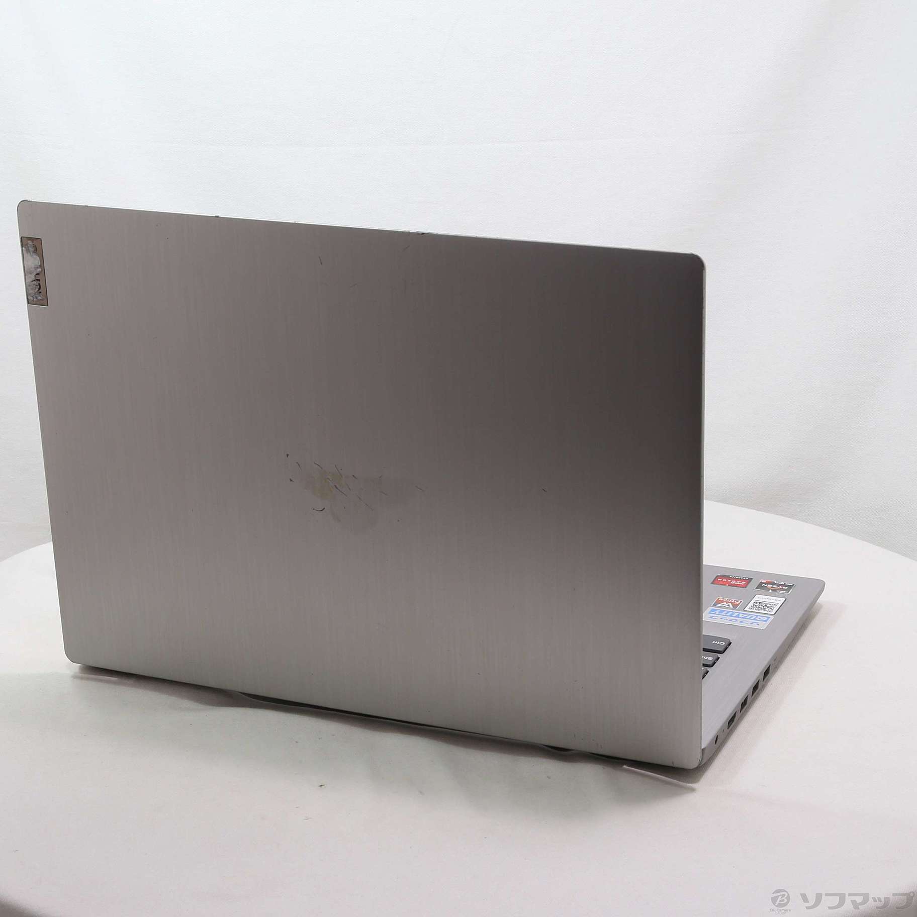 中古】ideapad Slim 350 81W3004EJP プラチナグレー ［Ryzen-5-4500U 
