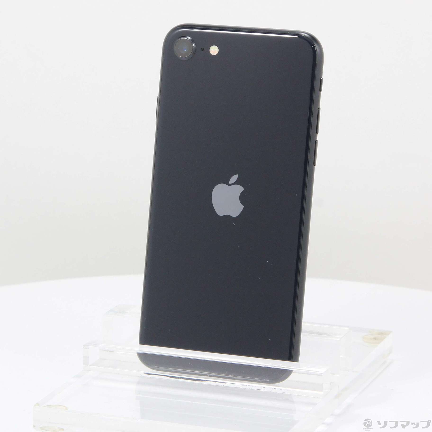 中古】iPhone SE 第3世代 128GB ミッドナイト MMYF3J／A SIMフリー 
