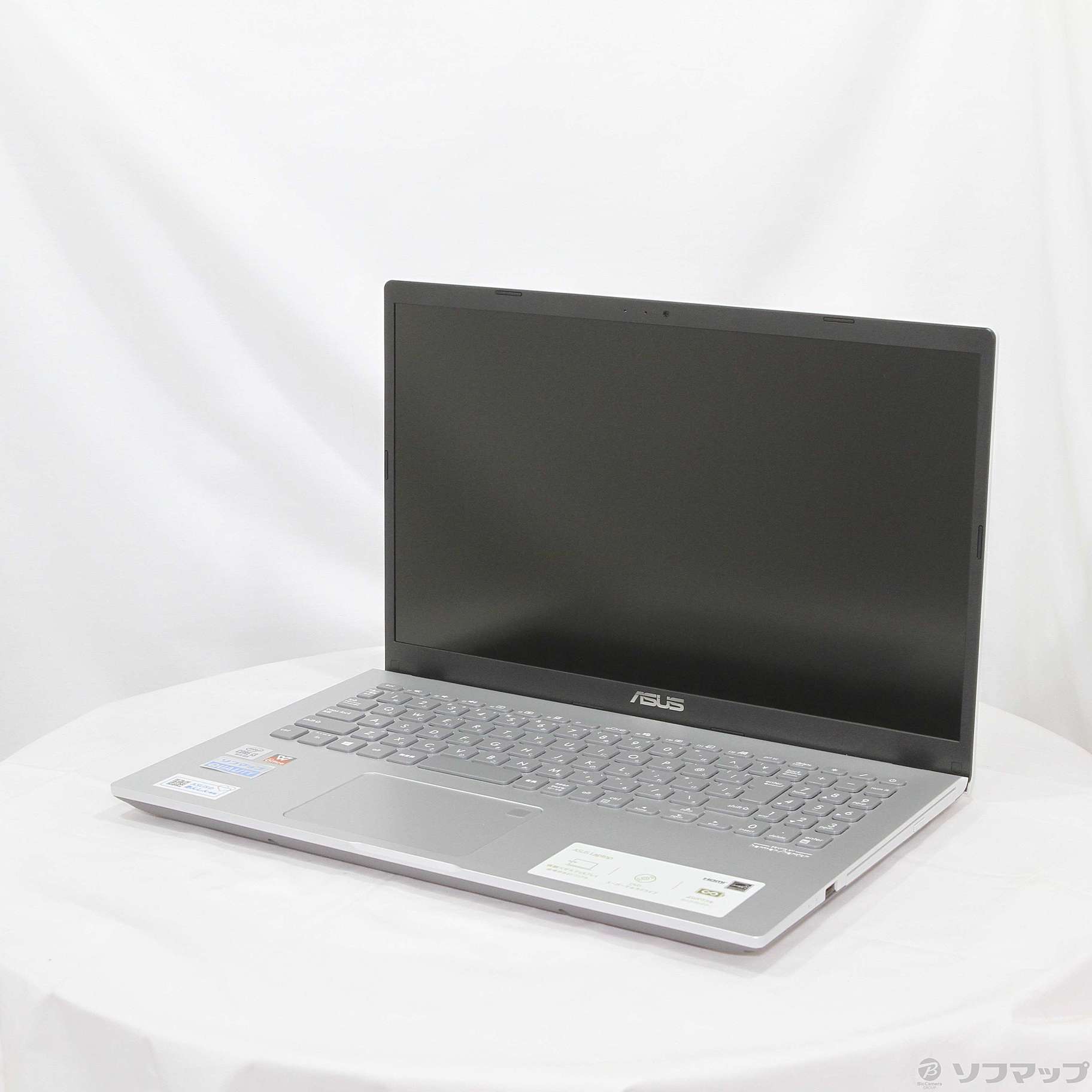 ASUS X545FA-BQ140T  トランスペアレントシルバー ASUS、第10世代Coreと光学ドライブを搭載した15.6型ノートPC