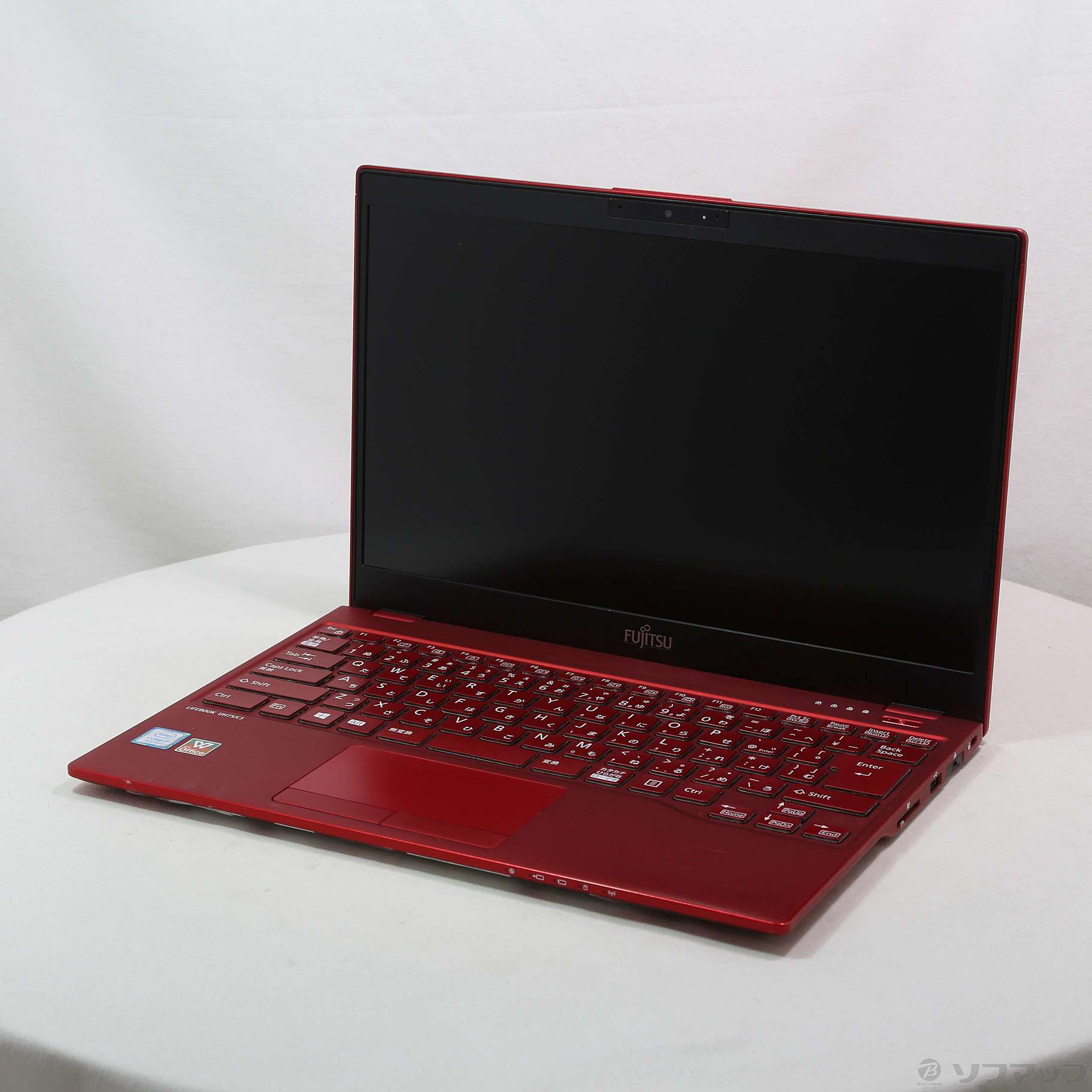 中古】セール対象品 LIFEBOOK UH75／C3 FMVU7C3RDB ガーネットレッド
