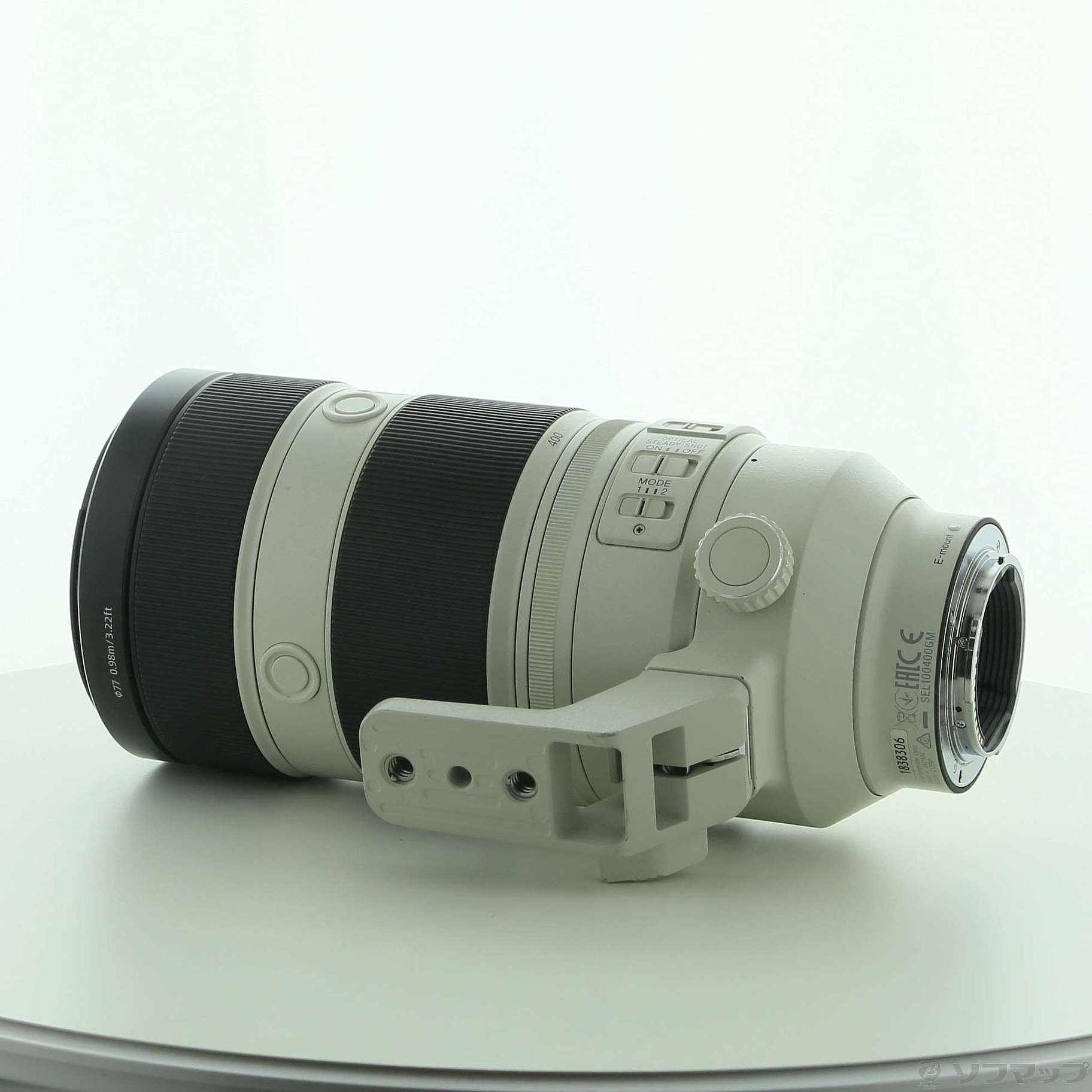 ⑪SONY SEL100400GM 中古　箱無し 中古】セール対象品 FE 100-400mm F4.5-5.6 GM OSS SEL100400GM