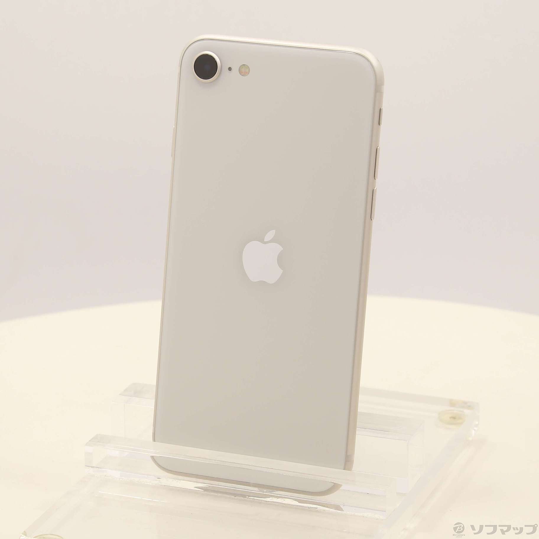 純正格安 iPhone SE (第3世代) スターライト 256GB 付属品あり 傷なし 